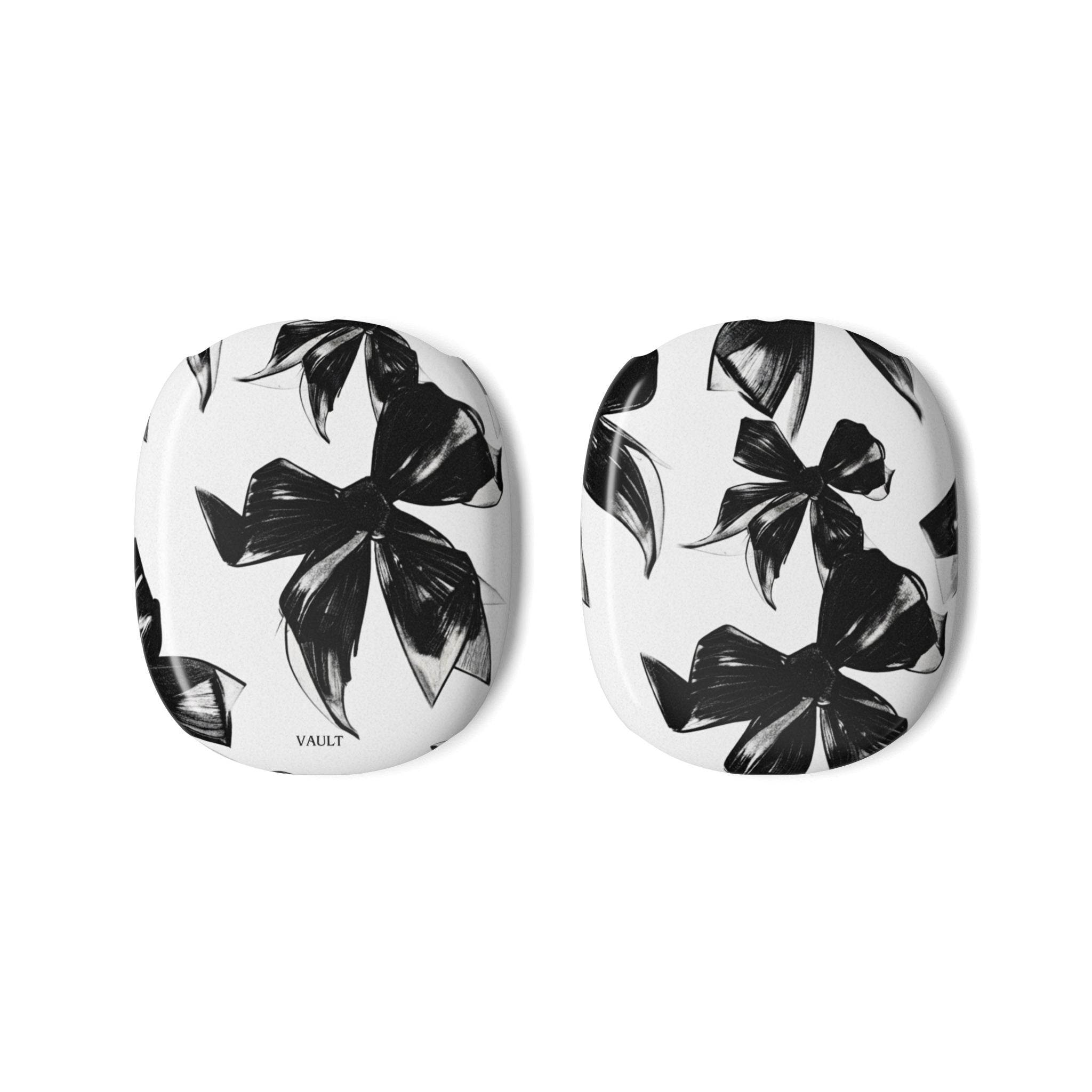 AirPods Max Case — Monochrome Floral AOP Protective Covers