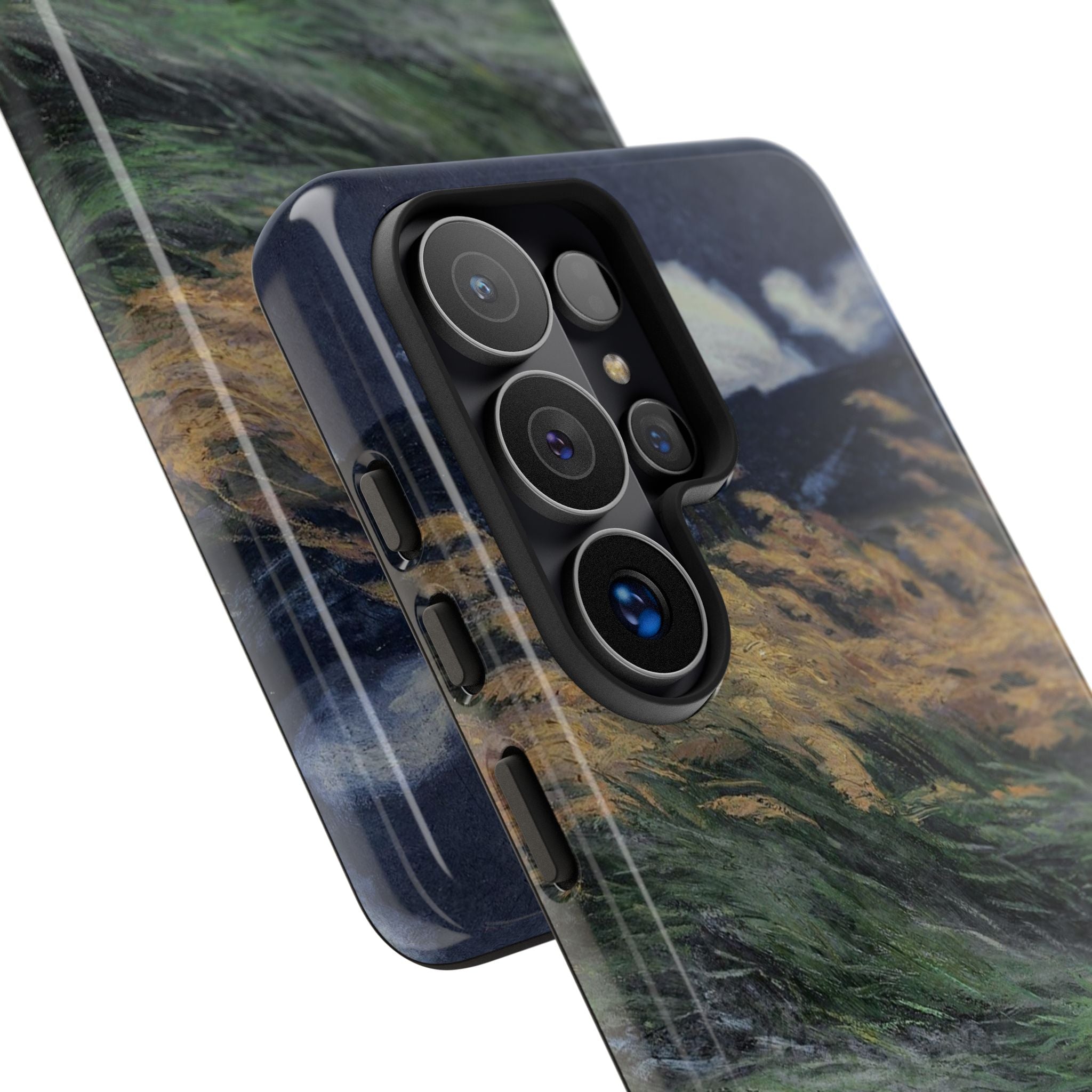 Phone Case — Windblown Coastal Landscape Durable Protective Cover