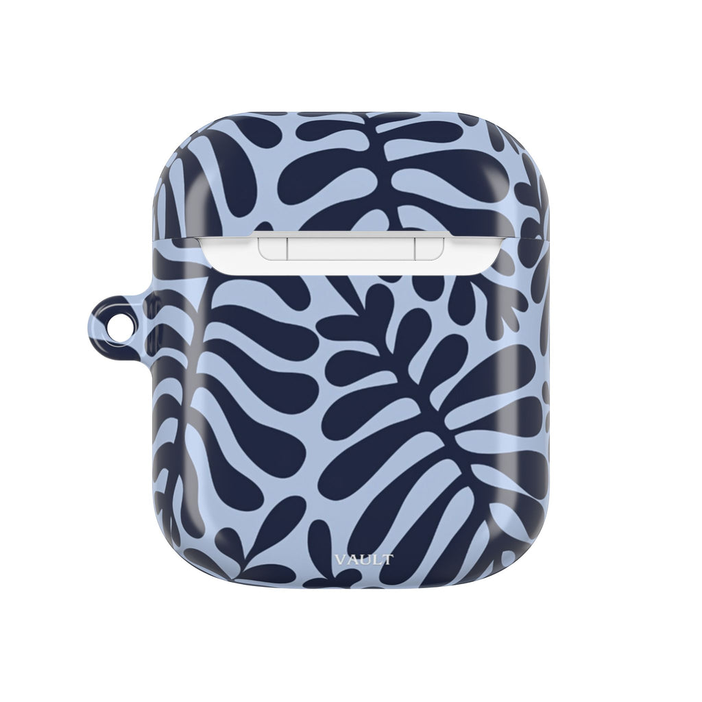 Blue Leaf AirPod Case - Botanical Protective Cover