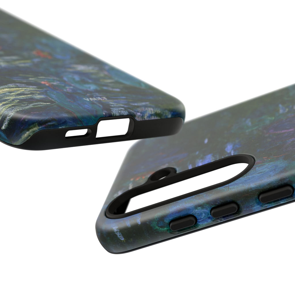Water Lilies Tough Phone Case — Impressionist Art Protective Cover