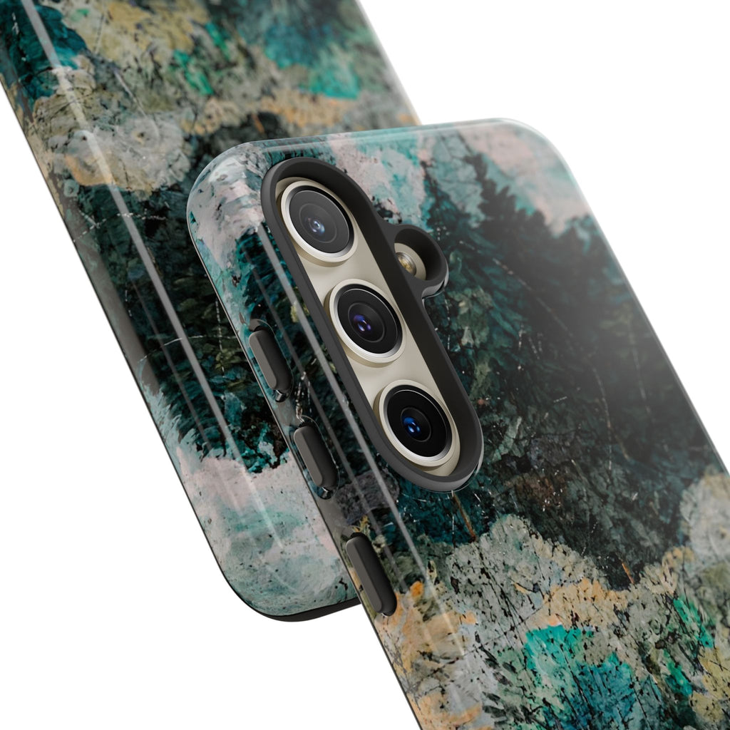 Phone Case - Moody Forest Landscape Protective Tough Case