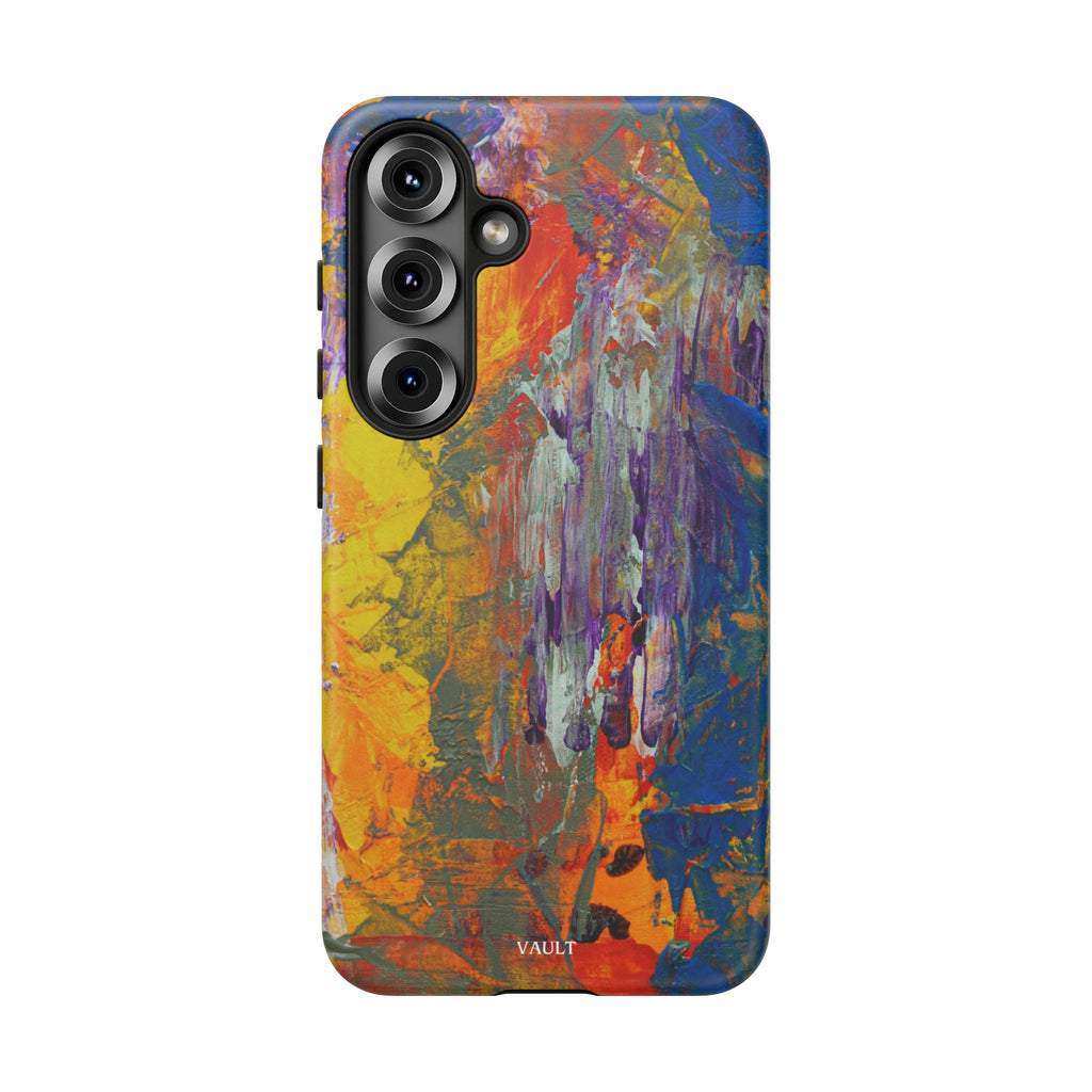 Abstract Color Splash Phone Case — Vibrant Artistic Protective Cover