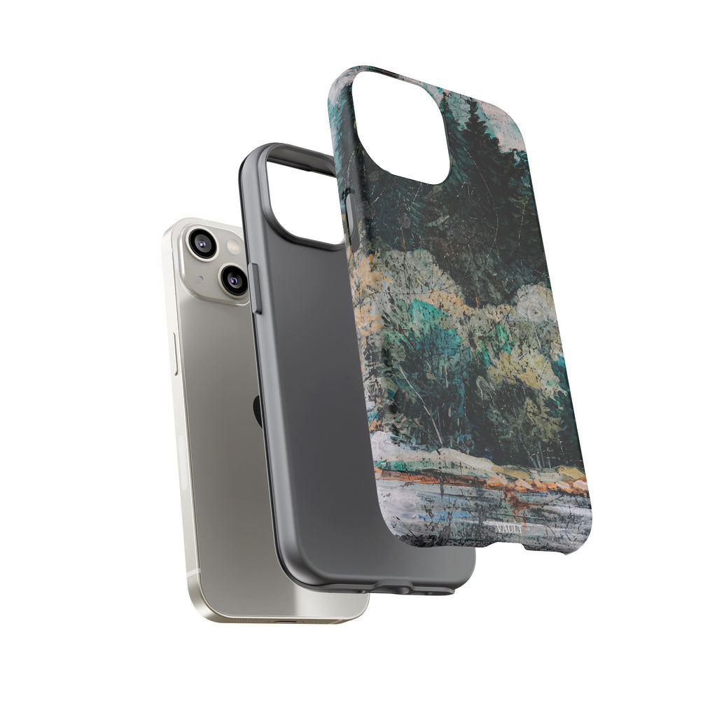 Phone Case - Moody Forest Landscape Protective Tough Case