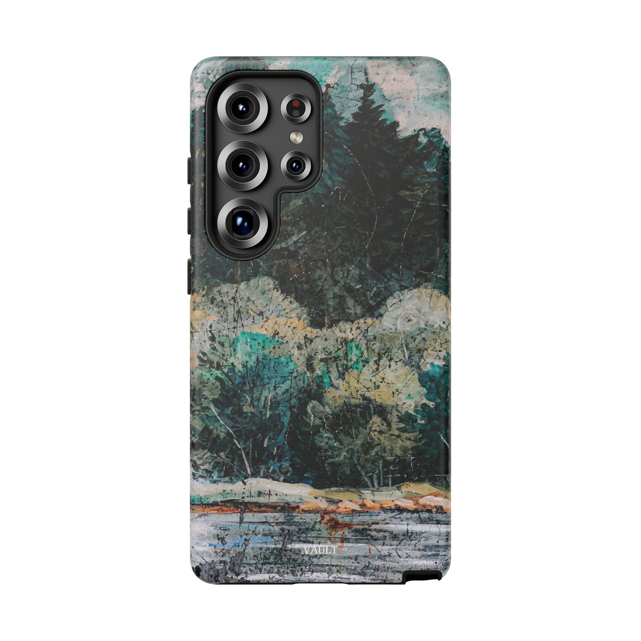 Phone Case - Moody Forest Landscape Protective Tough Case