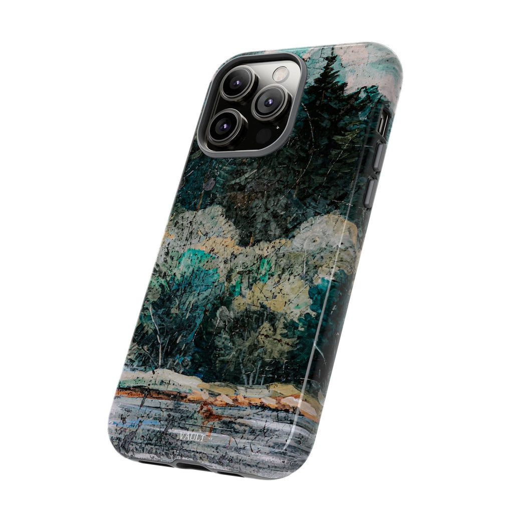 Phone Case - Moody Forest Landscape Protective Tough Case