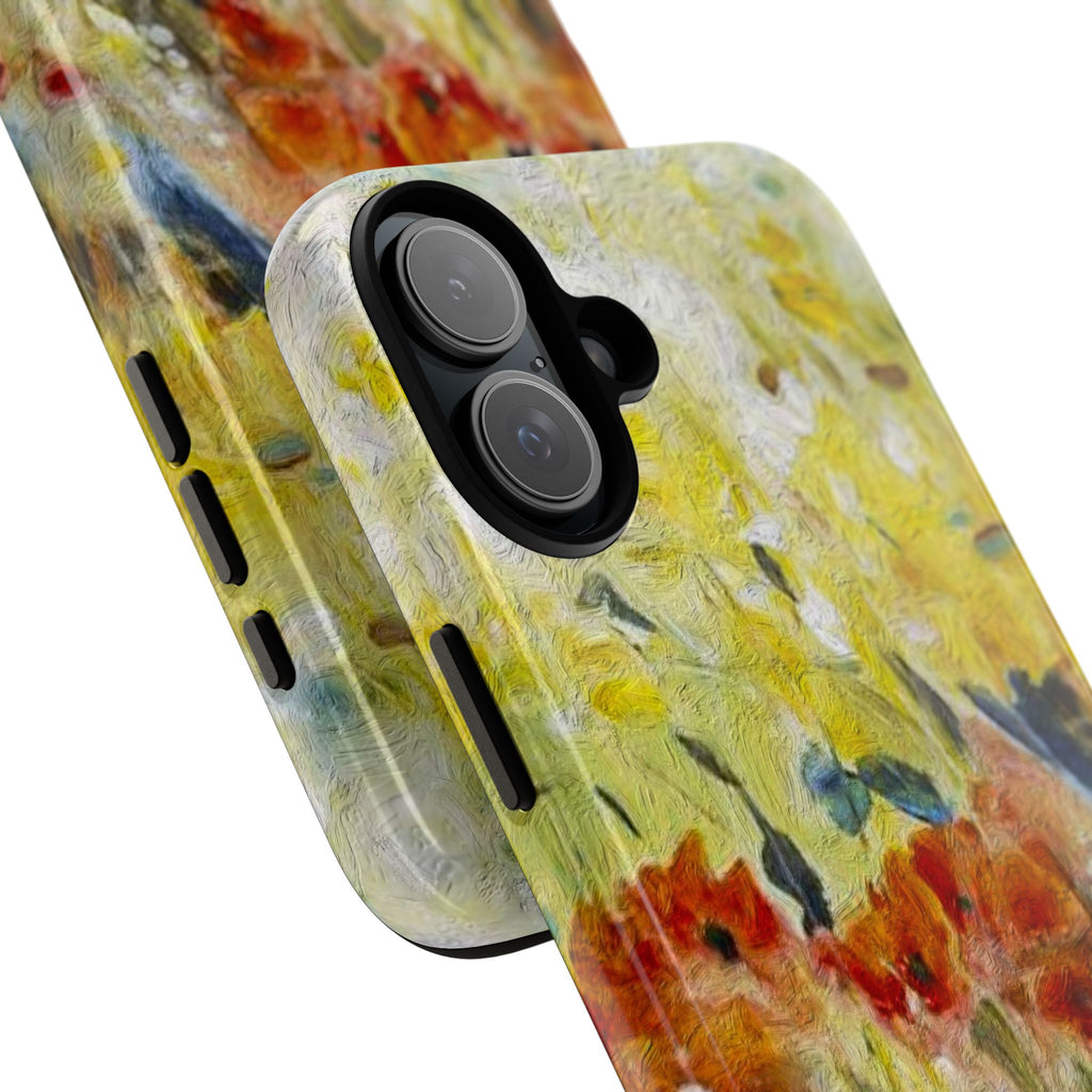Floral Watercolor Phone Case — Yellow Garden Tough Cases