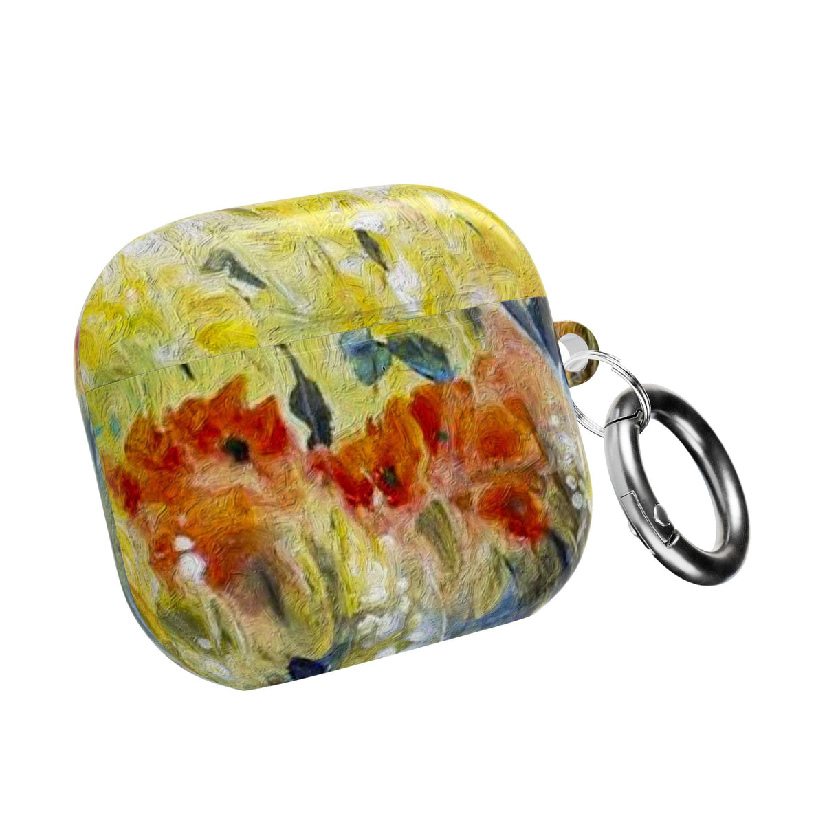 Floral Watercolor AirPod Case — Abstract Garden Protective Cover