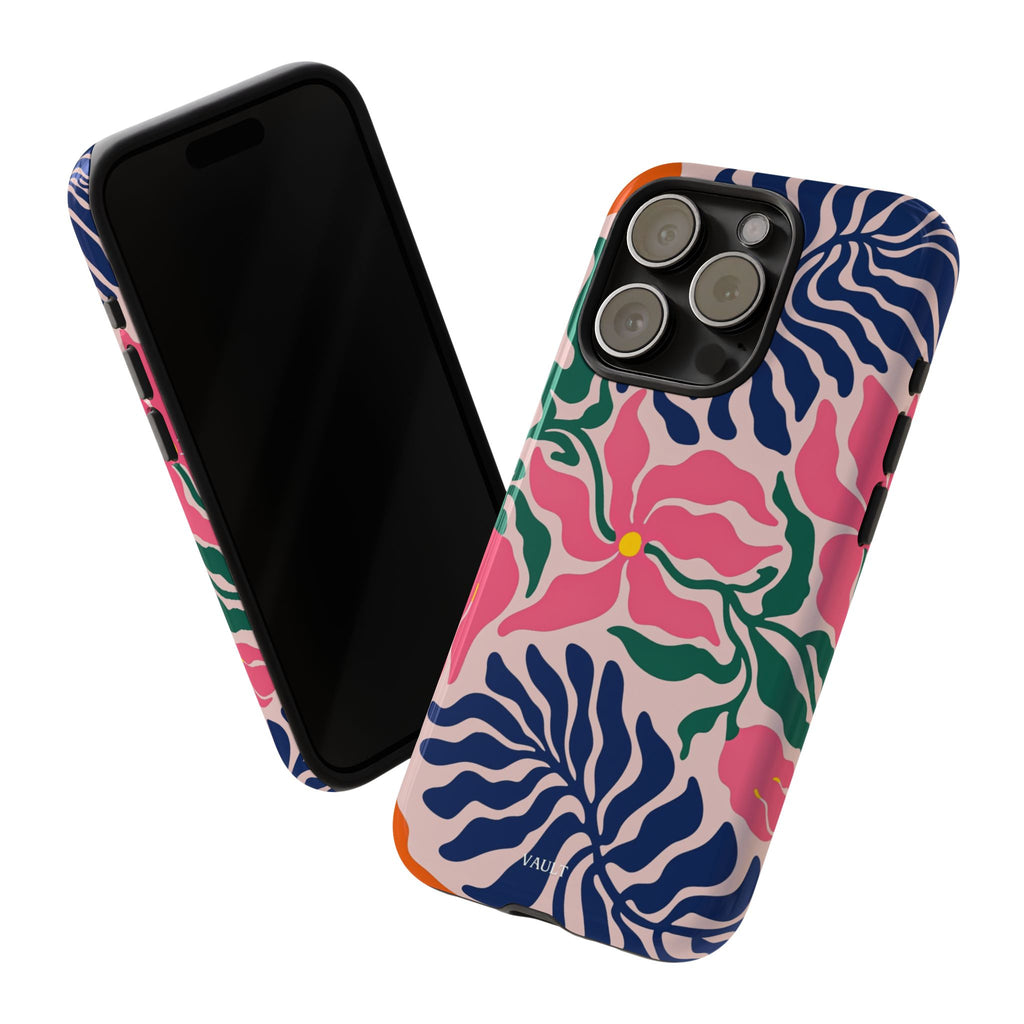 Floral Retro Tough Phone Case