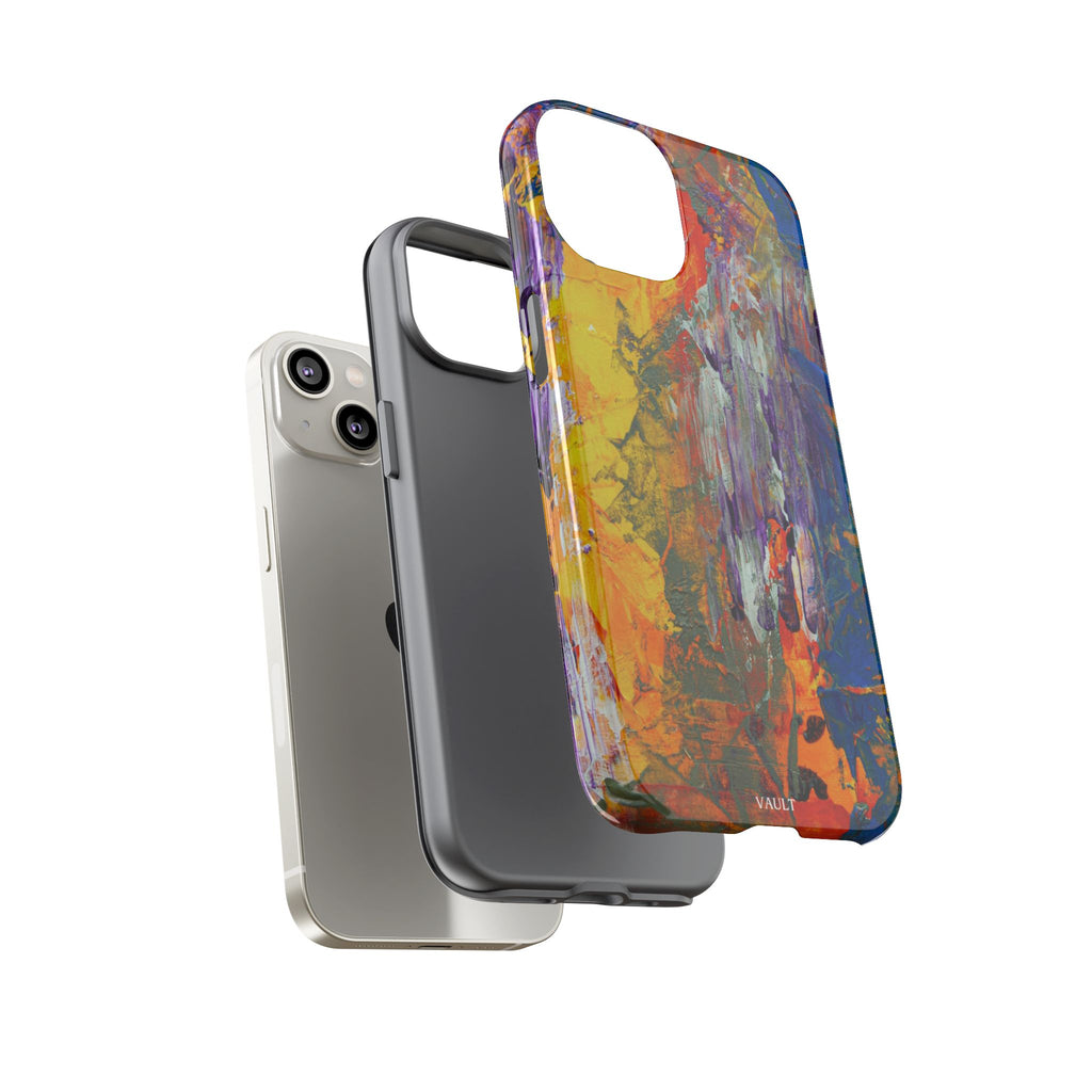 Abstract Color Splash Phone Case — Vibrant Artistic Protective Cover