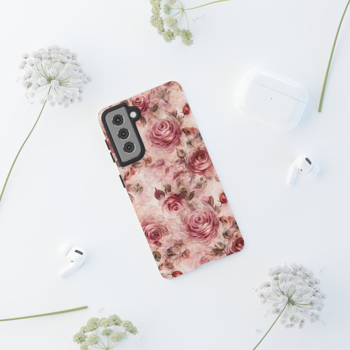 Floral Vintage Rose Phone Case