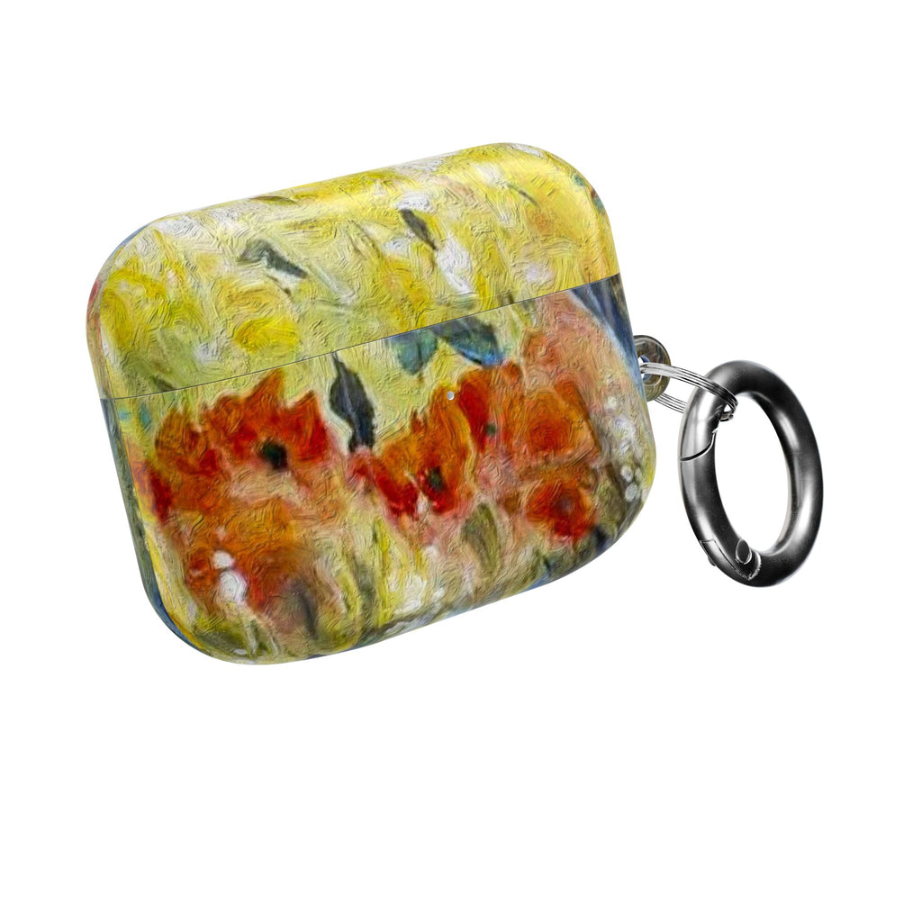 Floral Watercolor AirPod Case — Abstract Garden Protective Cover