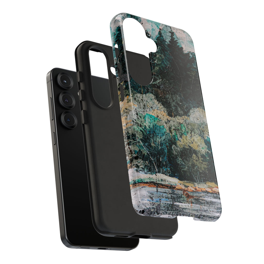Phone Case - Moody Forest Landscape Protective Tough Case