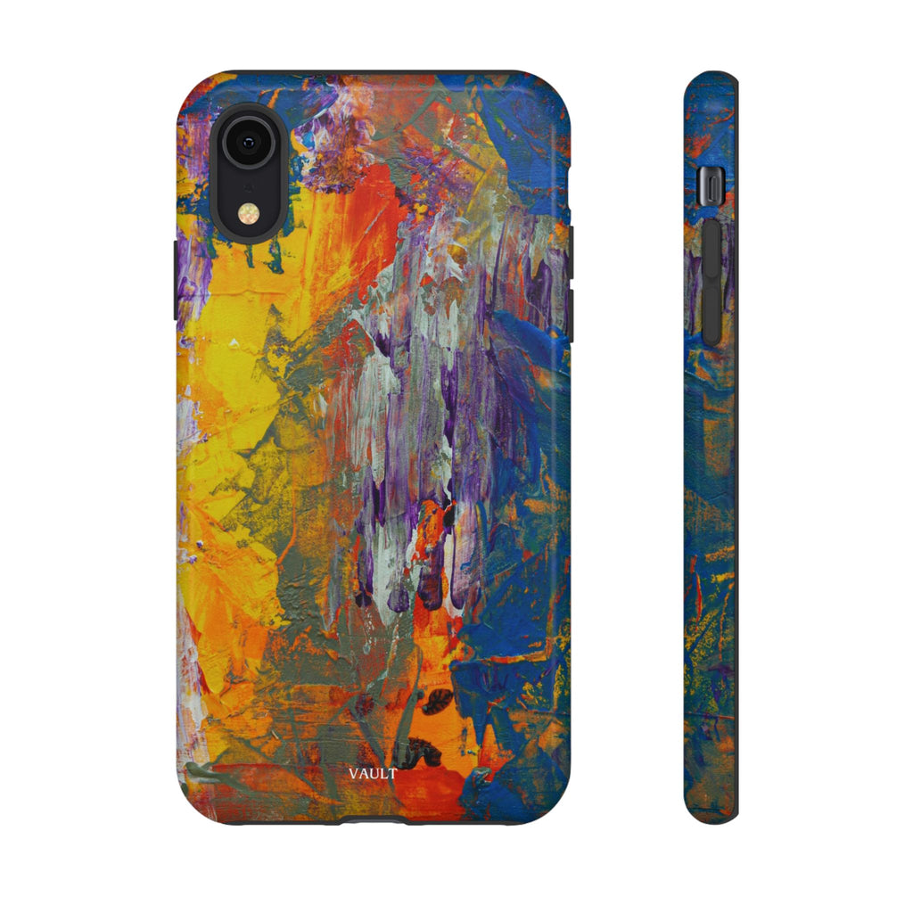 Abstract Color Splash Phone Case — Vibrant Artistic Protective Cover