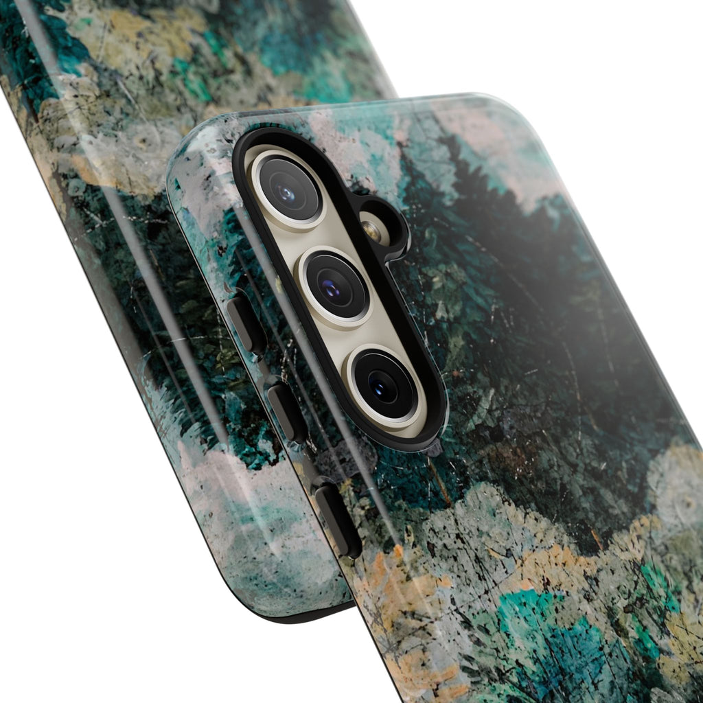 Phone Case - Moody Forest Landscape Protective Tough Case
