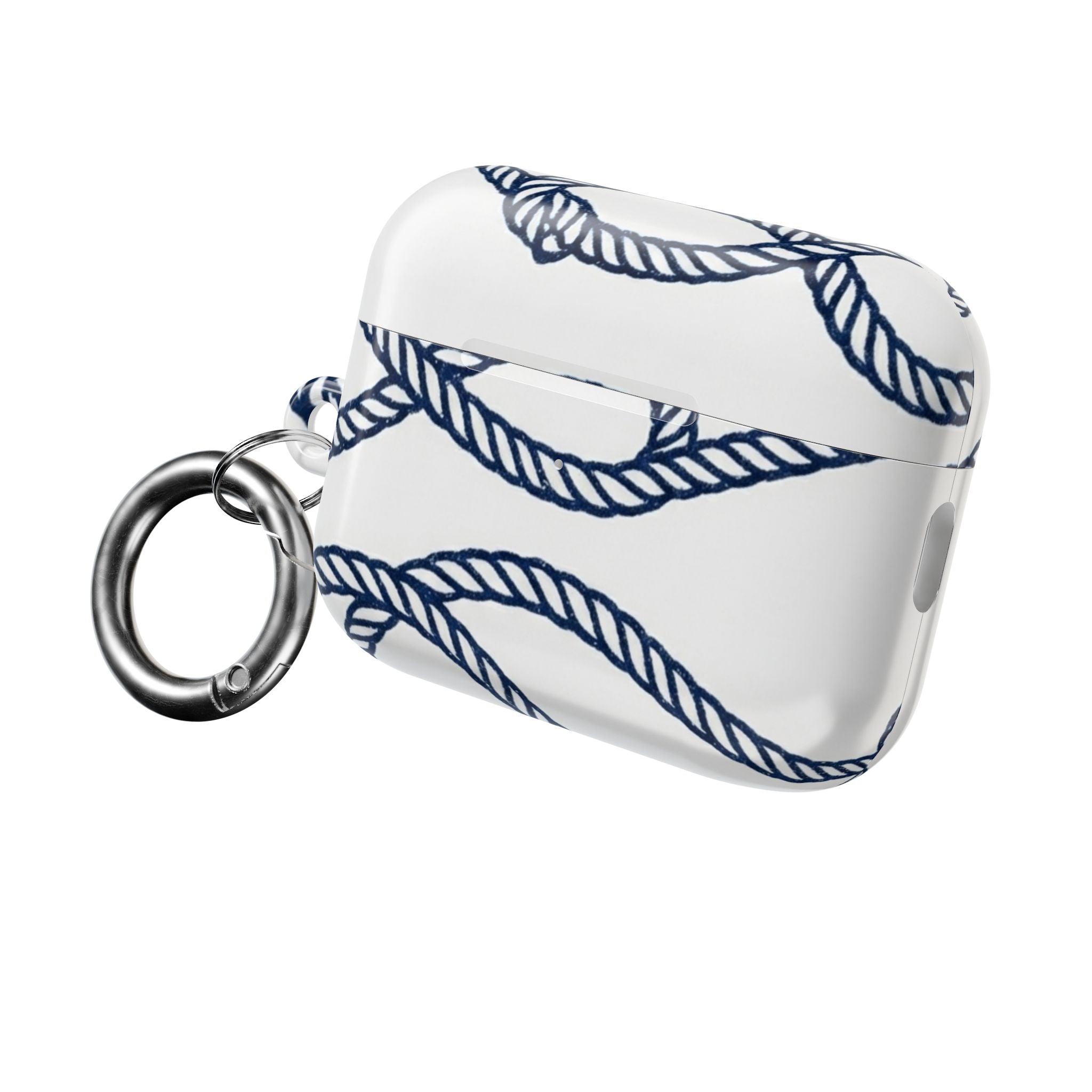 Nautical Rope AirPod Case – Blue Sailor Knot Protective Cover