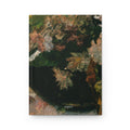 Autumn Leaves Hardcover Journal — Matte Floral Art Notebook for Nature Lovers