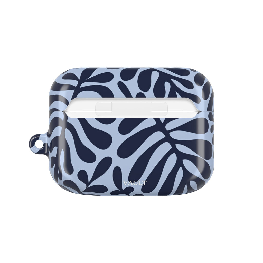Blue Leaf AirPod Case - Botanical Protective Cover
