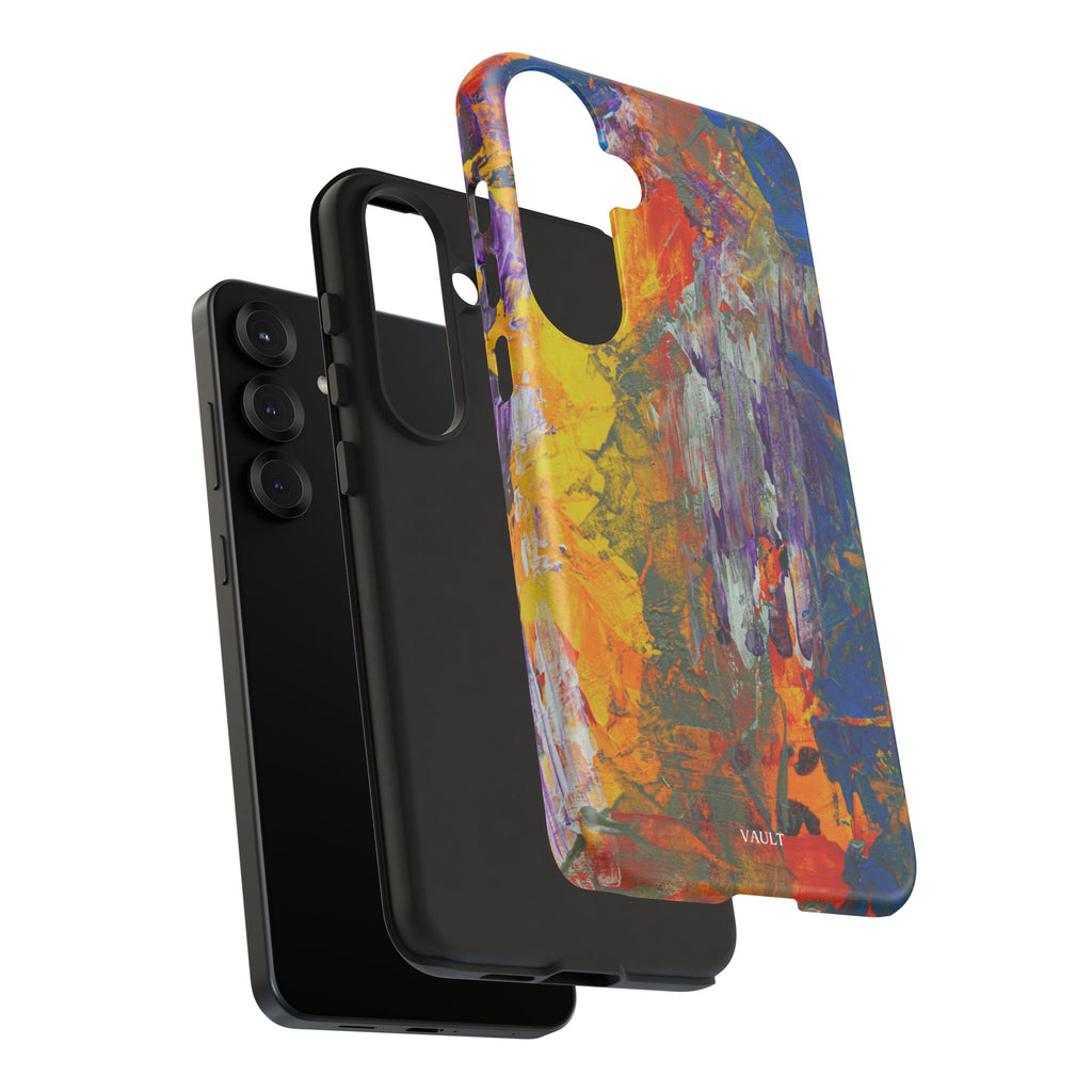 Abstract Color Splash Phone Case — Vibrant Artistic Protective Cover
