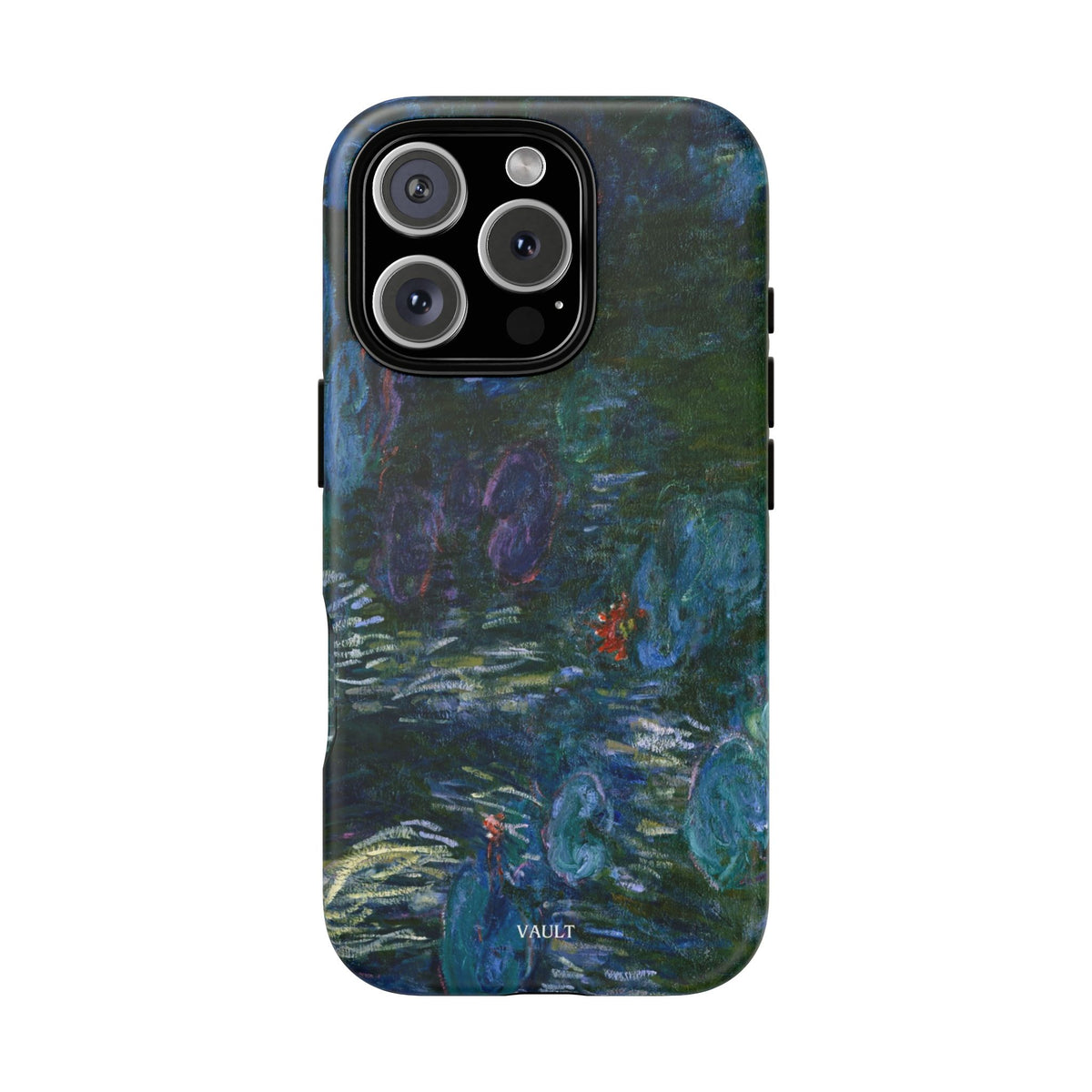 Water Lilies Tough Phone Case — Impressionist Art Protective Cover