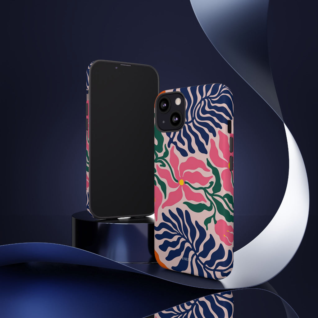 Floral Retro Tough Phone Case
