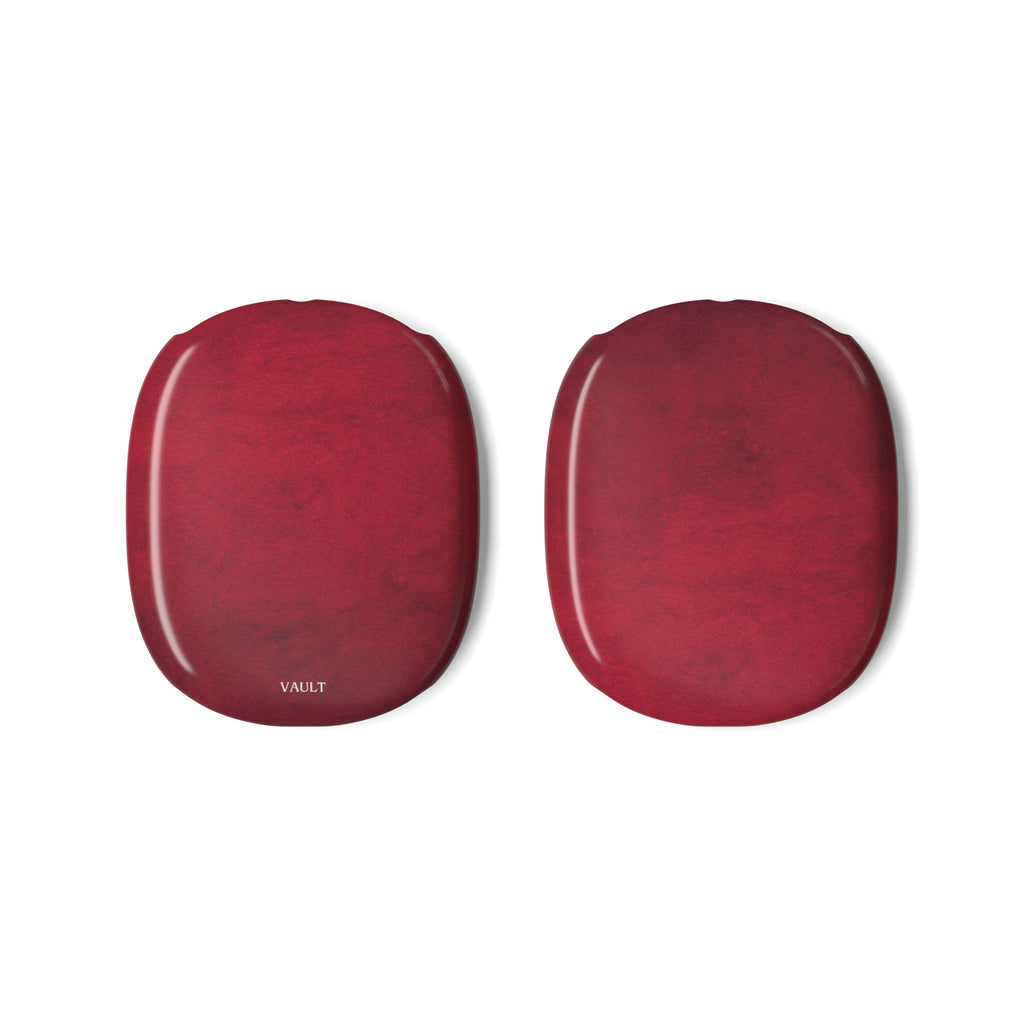 AirPods Max Case — Burgundy Marble Protective Covers
