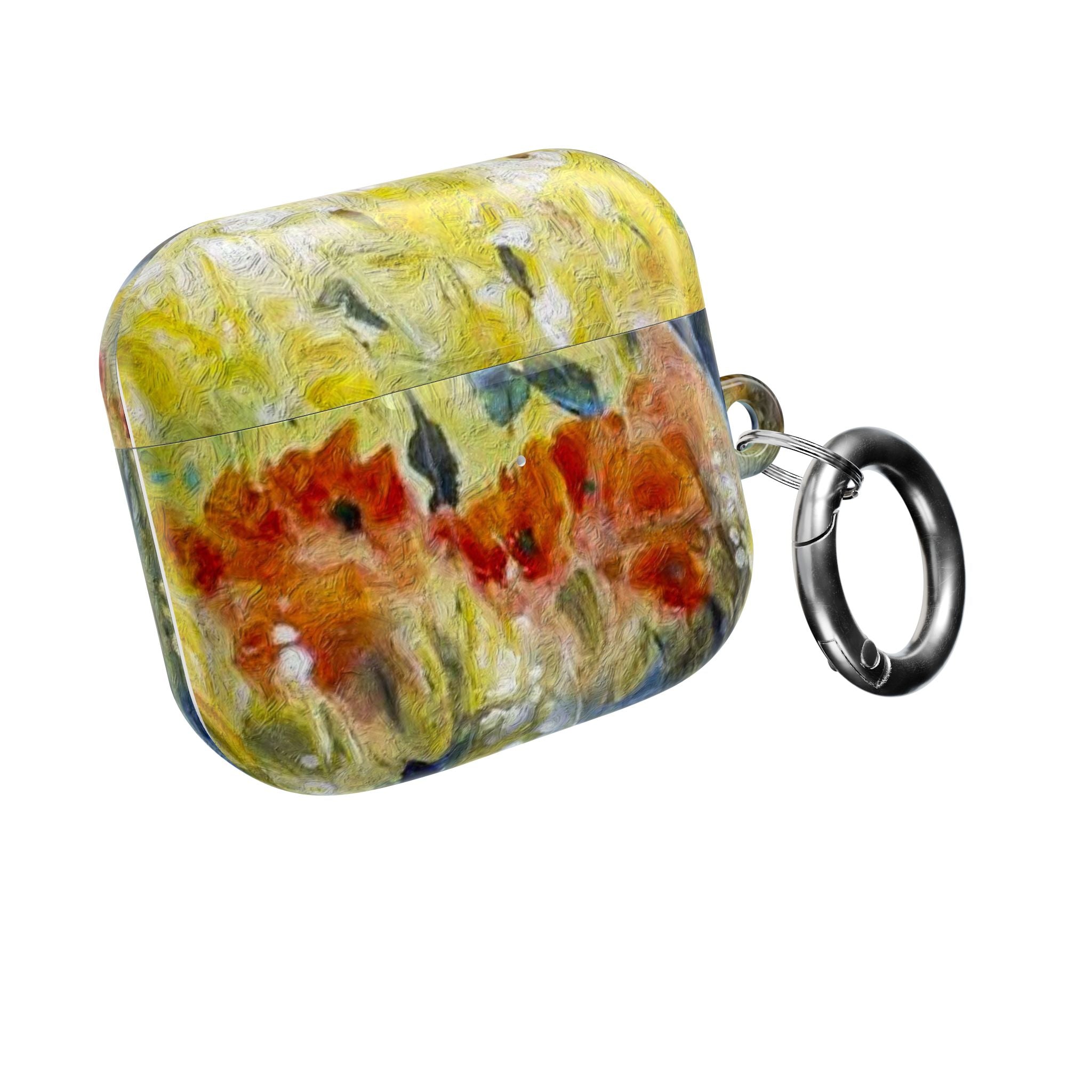 Floral Watercolor AirPod Case — Abstract Garden Protective Cover