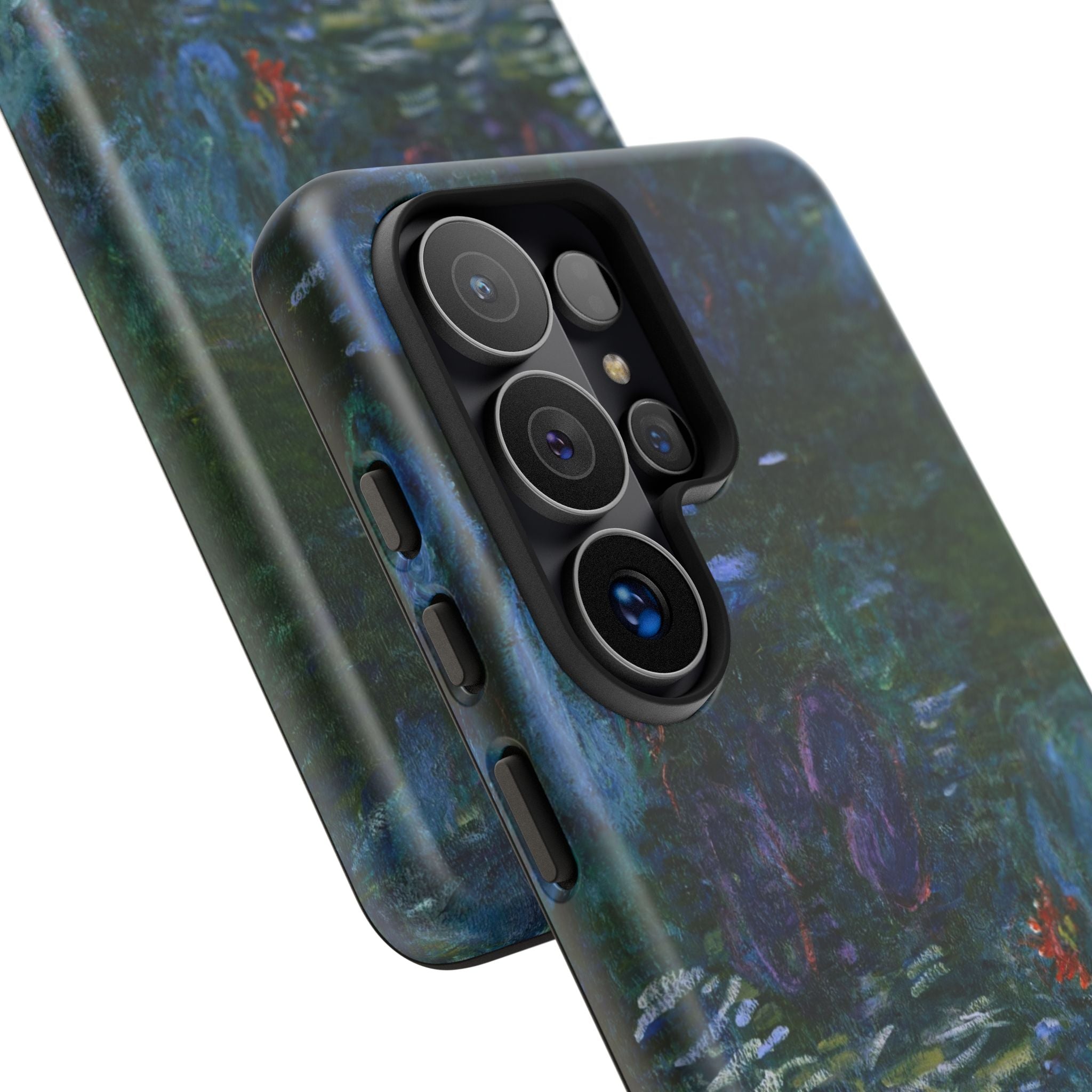 Water Lilies Tough Phone Case — Impressionist Art Protective Cover