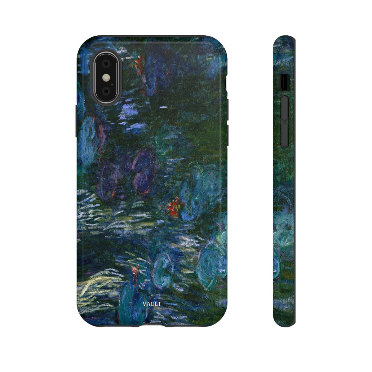 Water Lilies Tough Phone Case — Impressionist Art Protective Cover