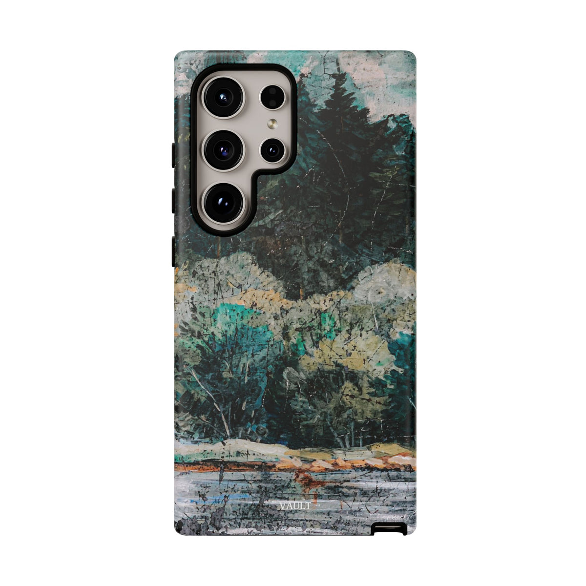 Phone Case - Moody Forest Landscape Protective Tough Case