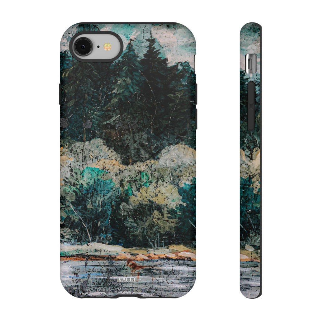 Phone Case - Moody Forest Landscape Protective Tough Case