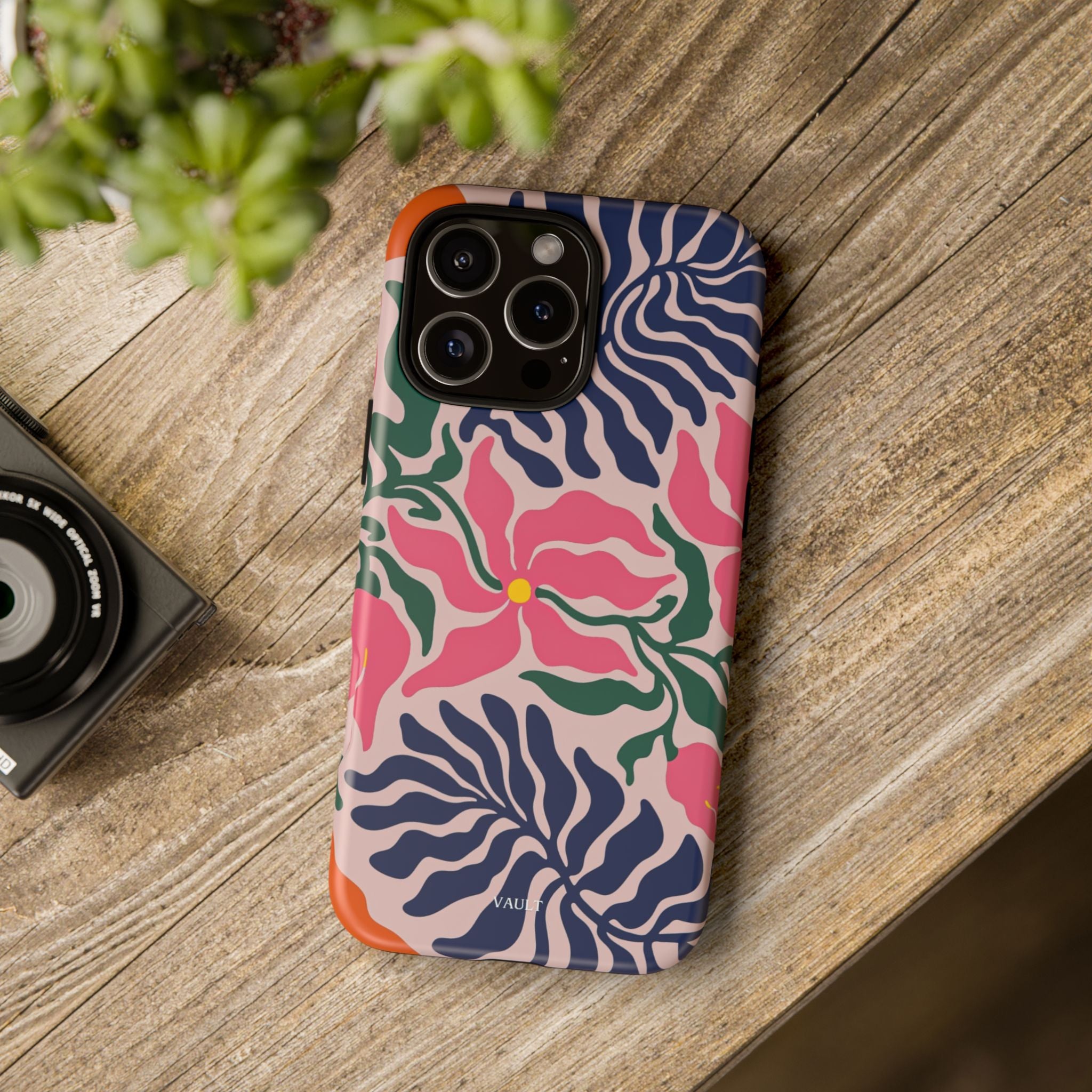 Floral Retro Tough Phone Case