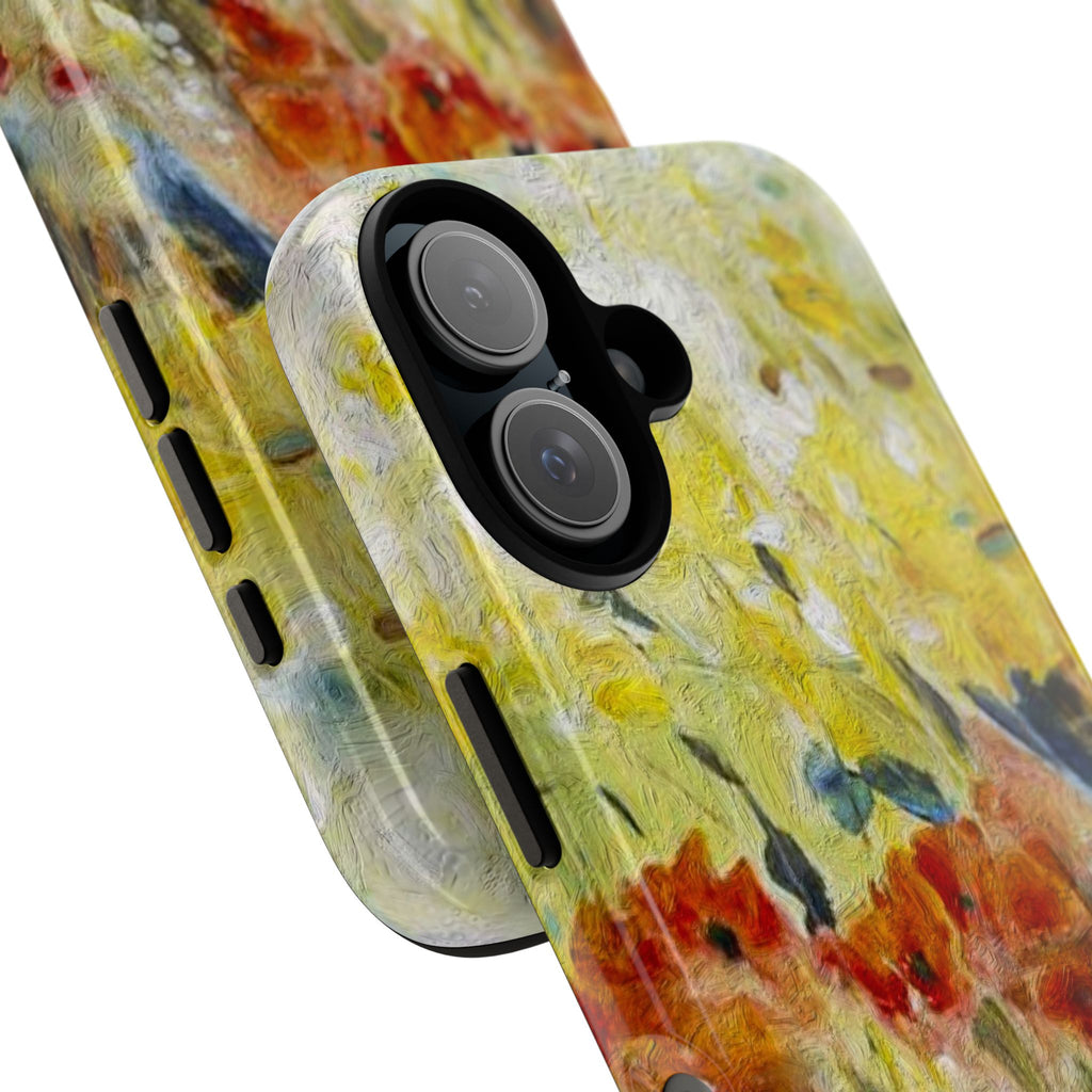 Floral Watercolor Phone Case — Yellow Garden Tough Cases