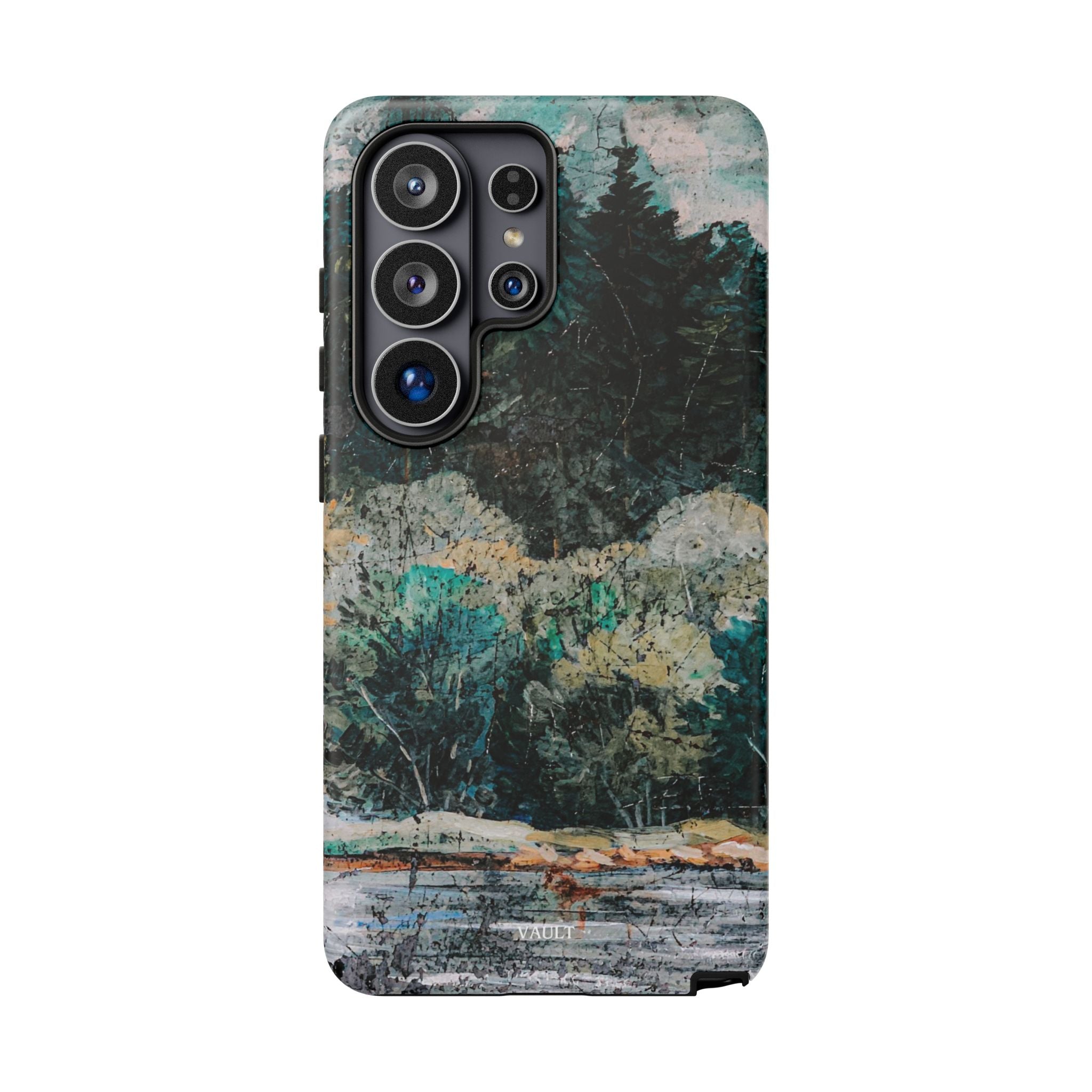 Phone Case - Moody Forest Landscape Protective Tough Case