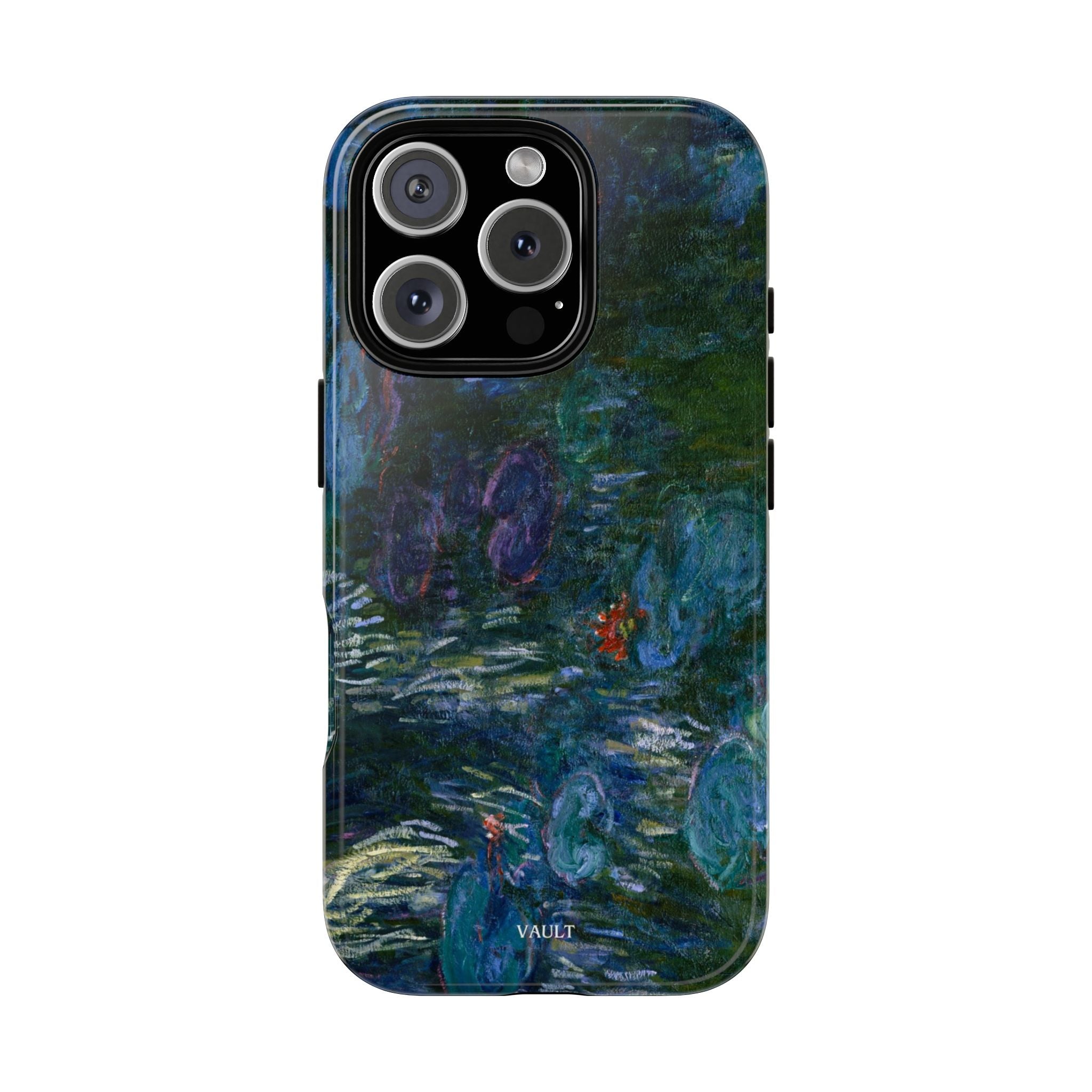 Water Lilies Tough Phone Case — Impressionist Art Protective Cover