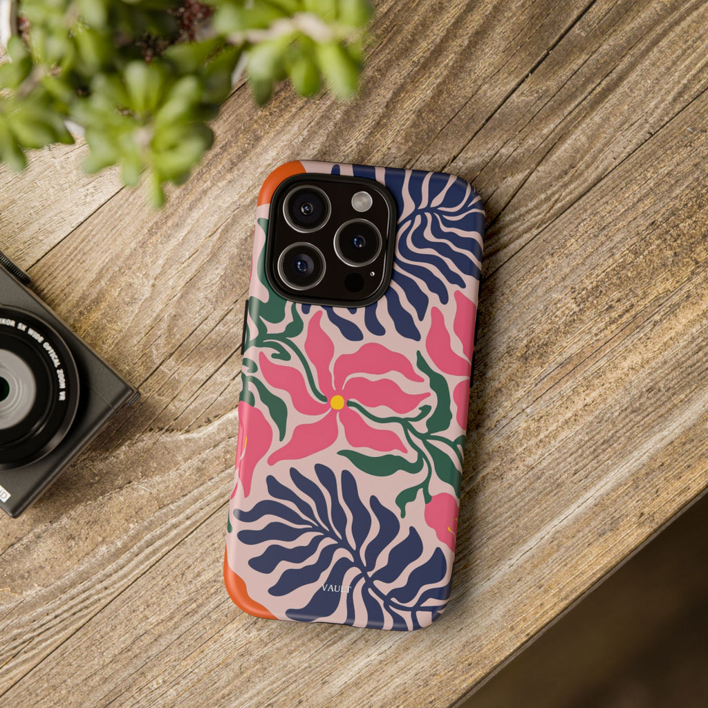 Floral Retro Tough Phone Case