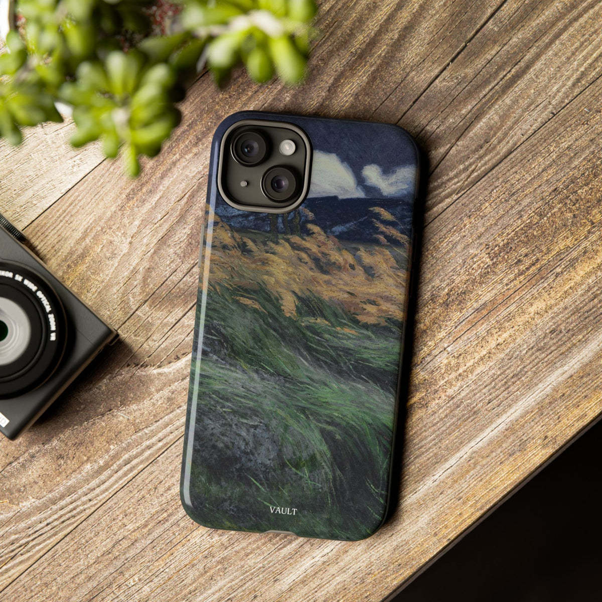 Phone Case — Windblown Coastal Landscape Durable Protective Cover