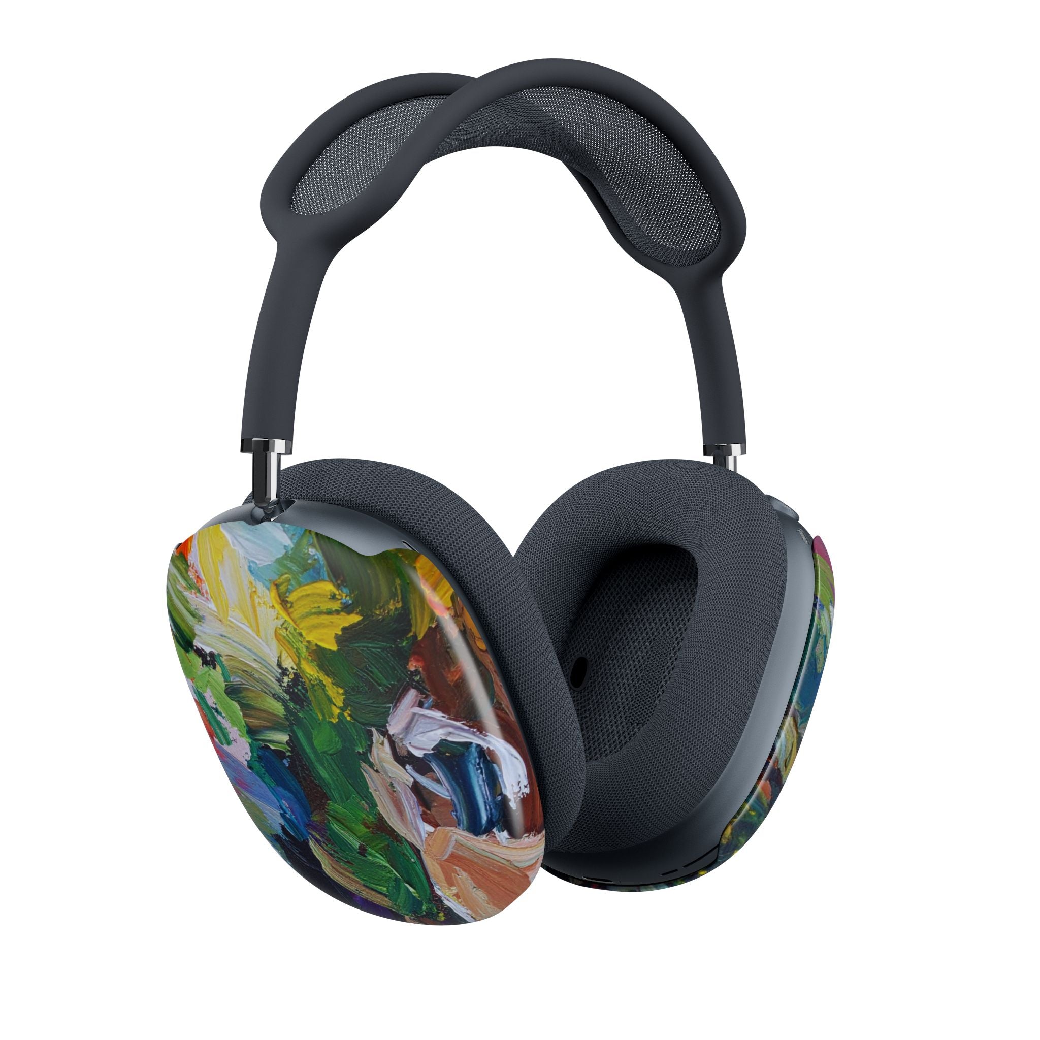 AirPod Max Case — Abstract Colorful Brushstroke Design