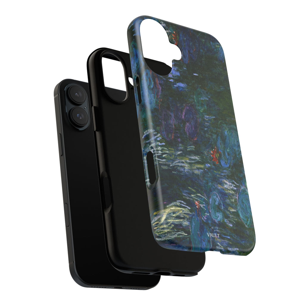 Water Lilies Tough Phone Case — Impressionist Art Protective Cover