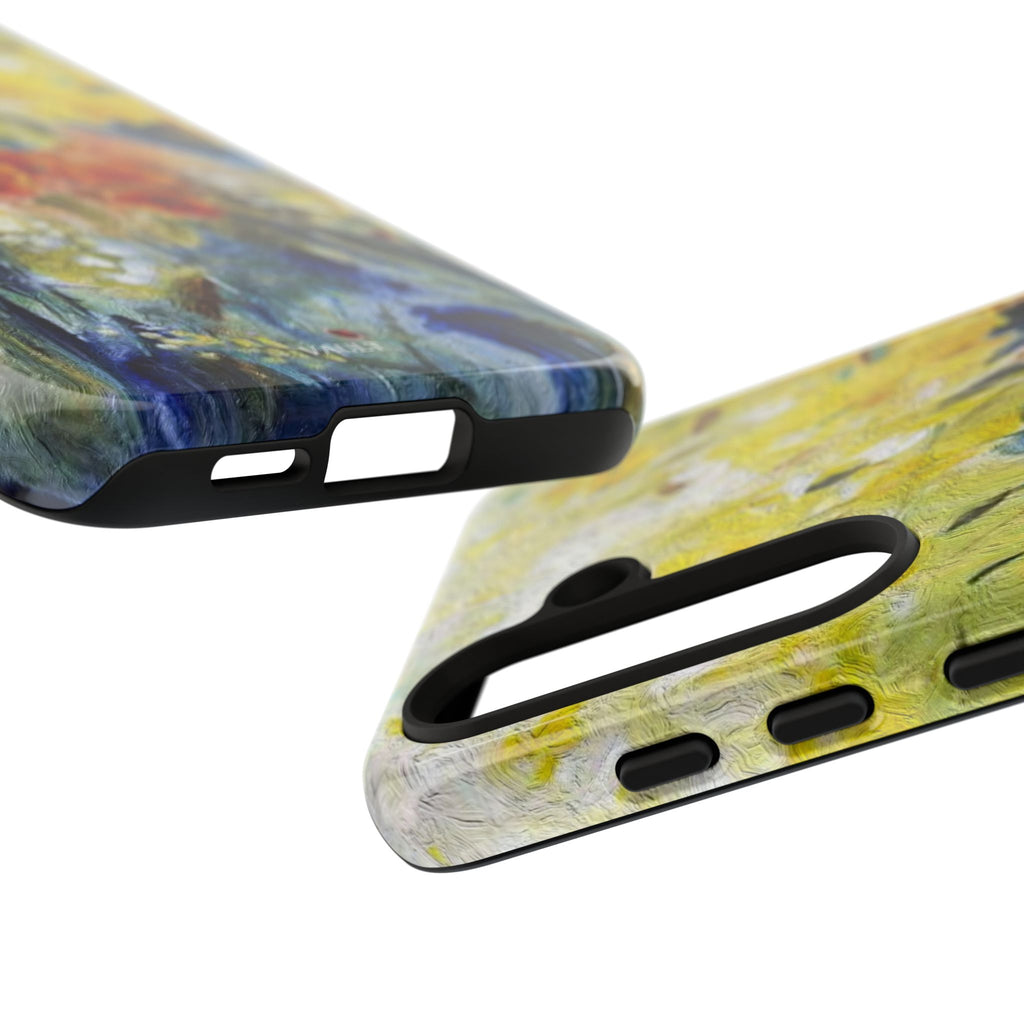 Floral Watercolor Phone Case — Yellow Garden Tough Cases