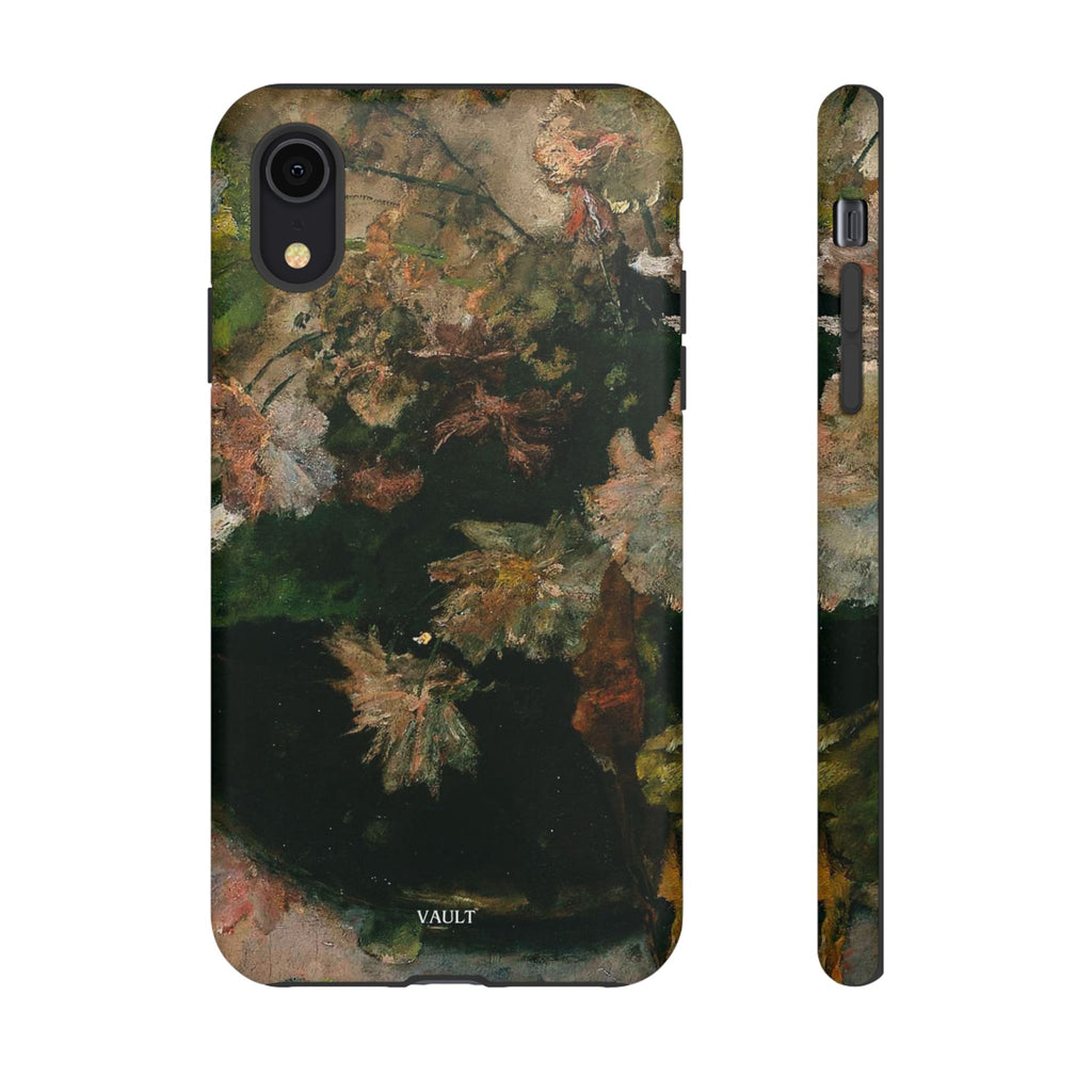 Floral Painterly Tough Phone Case — Vintage Autumn Leaves Phone Cover