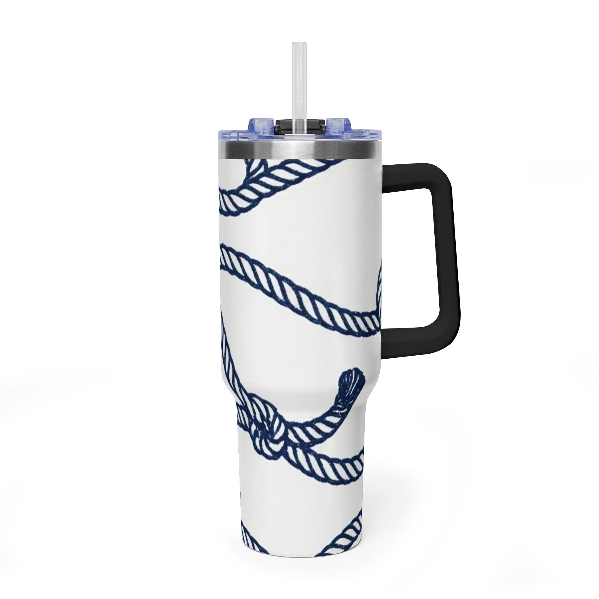 Nautical Rope 40oz Vacuum Tumbler