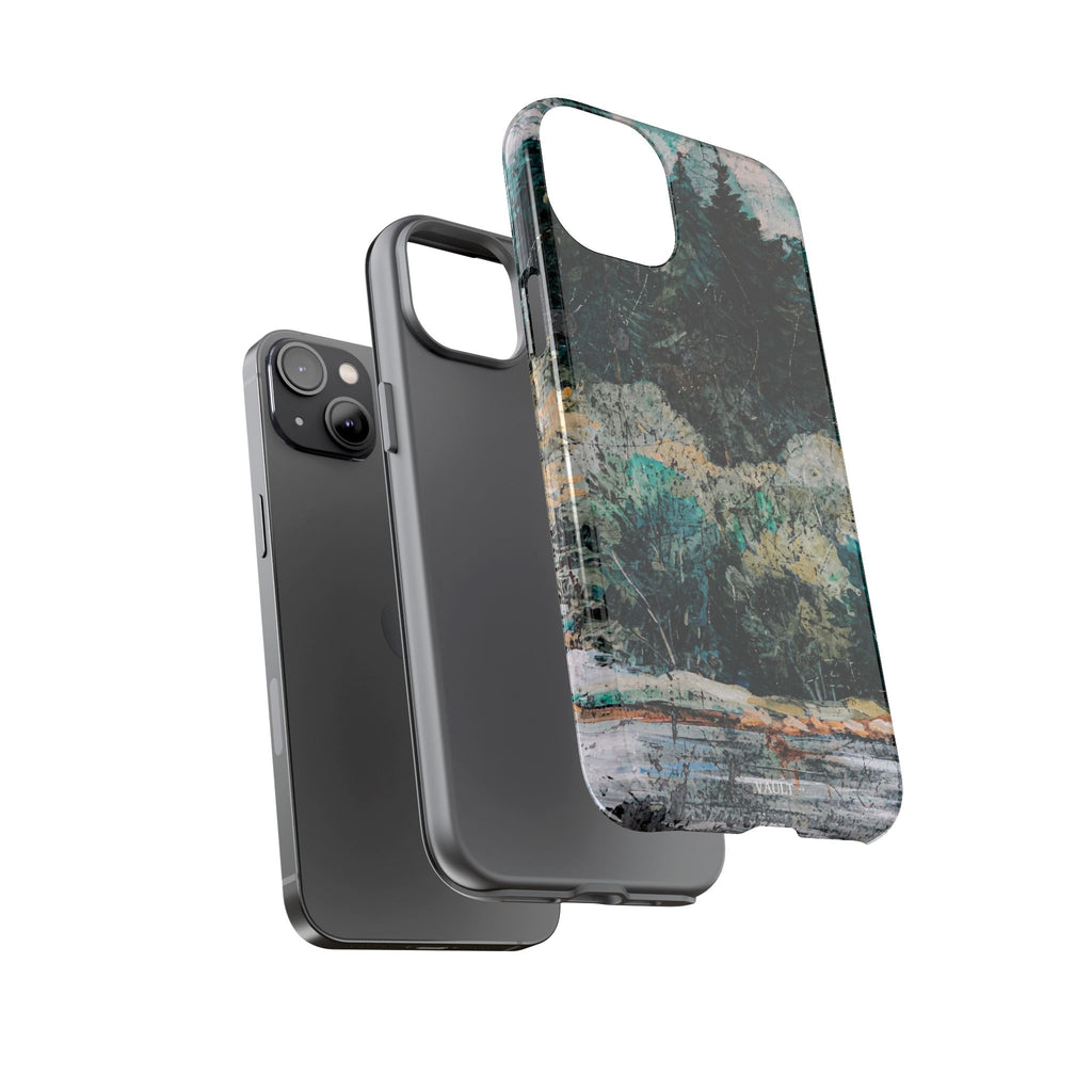 Phone Case - Moody Forest Landscape Protective Tough Case