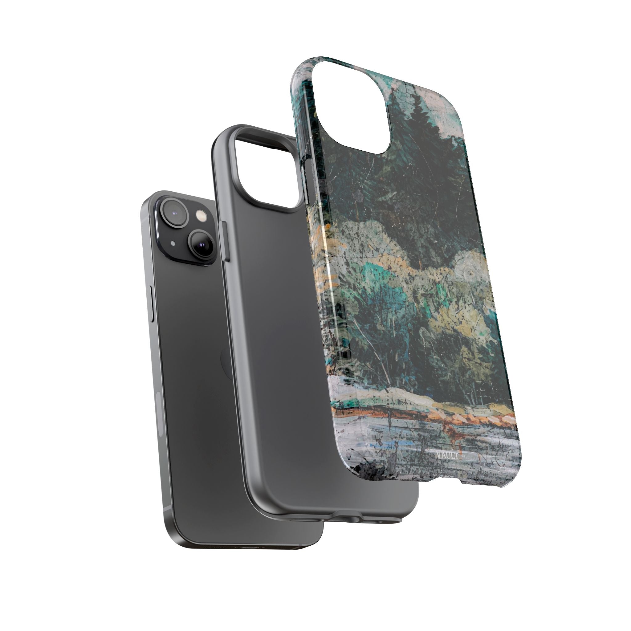 Phone Case - Moody Forest Landscape Protective Tough Case