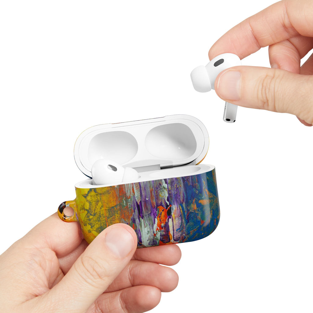 Abstract Brushstroke AirPod Cases