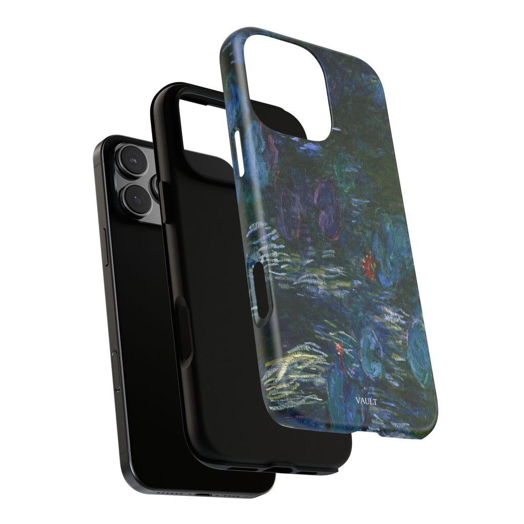 Water Lilies Tough Phone Case — Impressionist Art Protective Cover