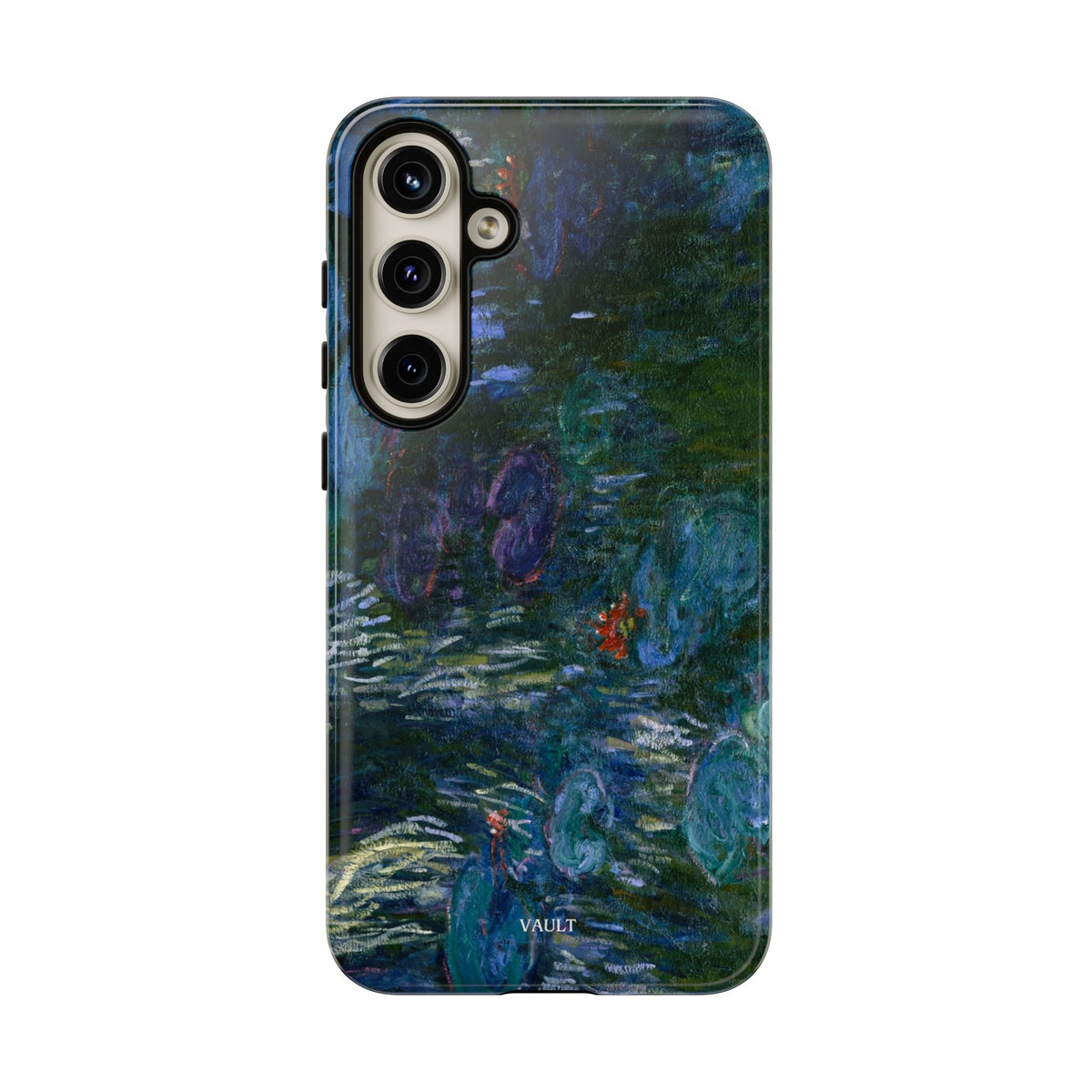 Water Lilies Tough Phone Case — Impressionist Art Protective Cover