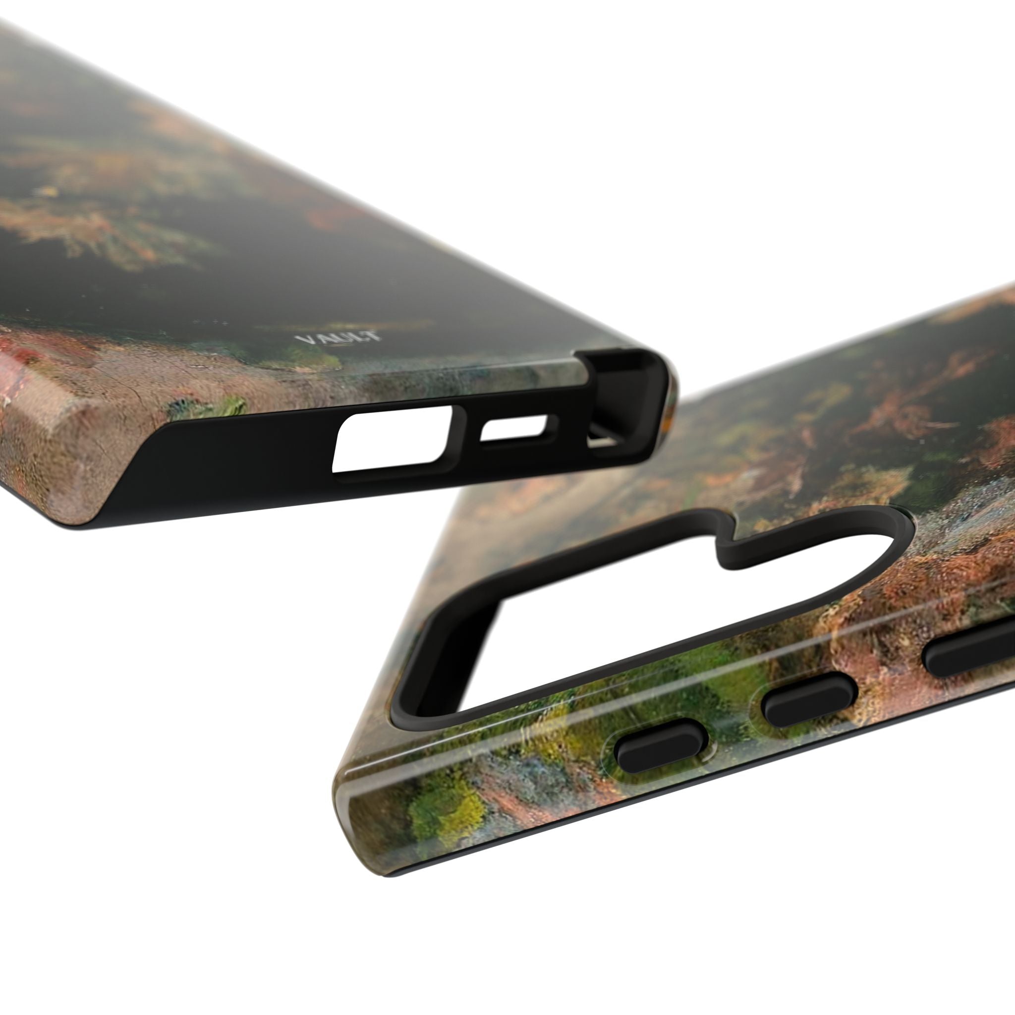 Floral Painterly Tough Phone Case — Vintage Autumn Leaves Phone Cover