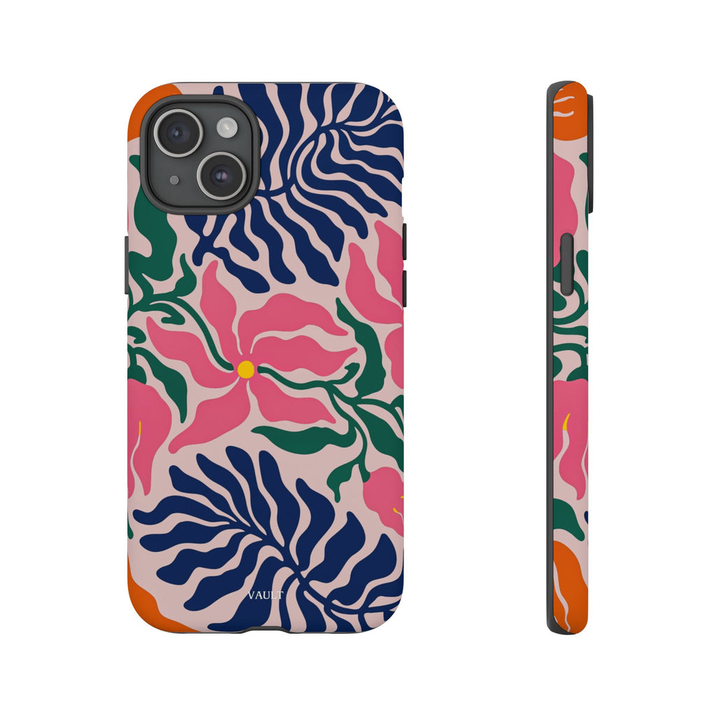 Floral Retro Tough Phone Case