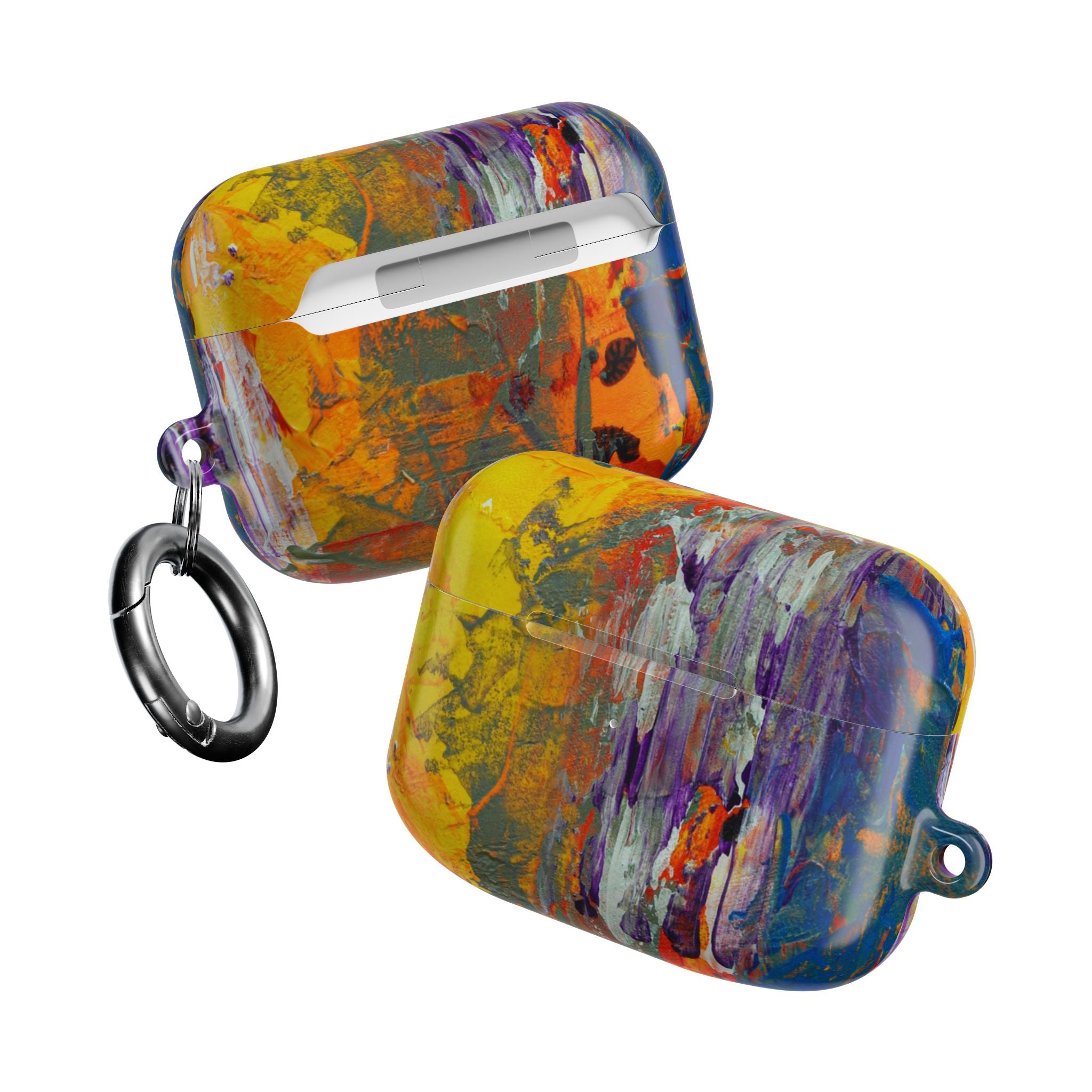 Abstract Brushstroke AirPod Cases