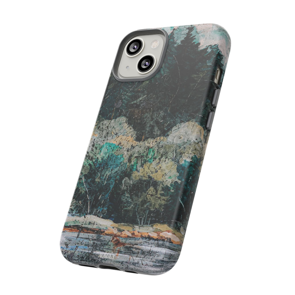 Phone Case - Moody Forest Landscape Protective Tough Case